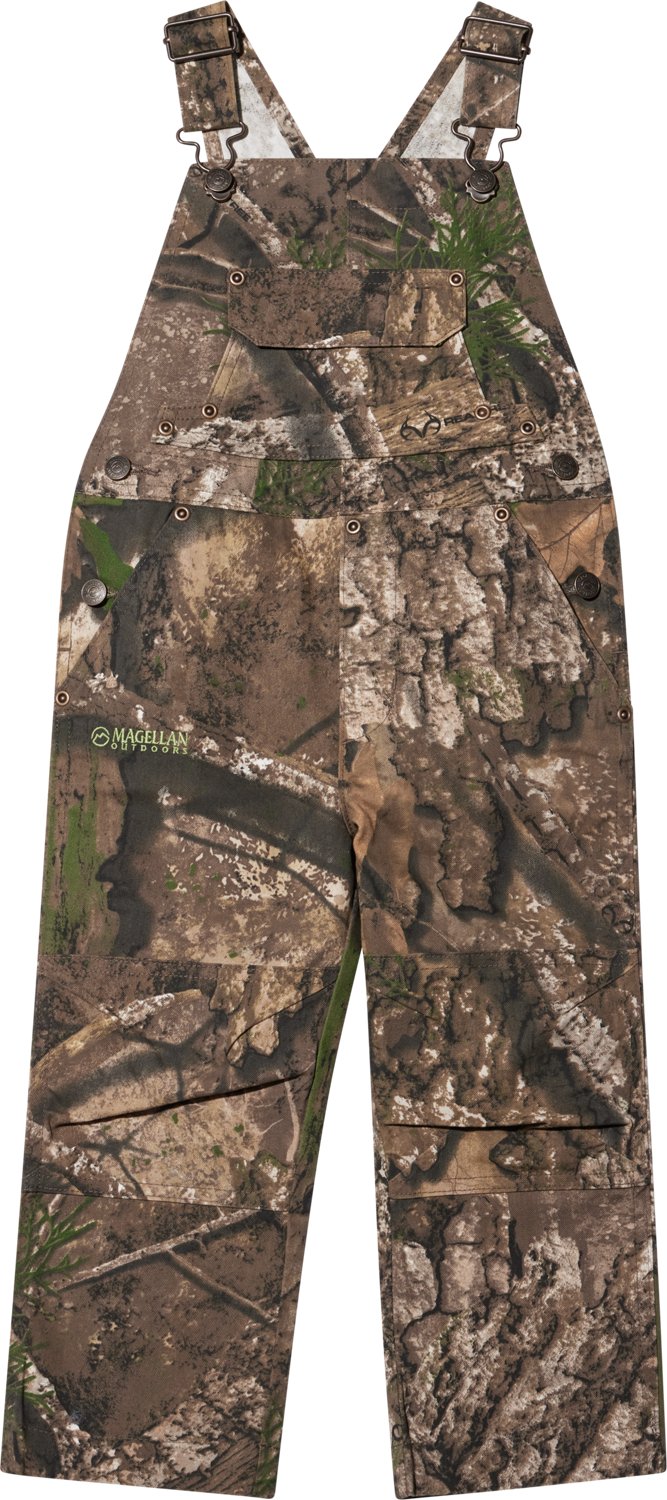 Magellan Outdoors Hunt Gear Toddlers’ Grand Pass Camo Overalls                                                                 - view number 2