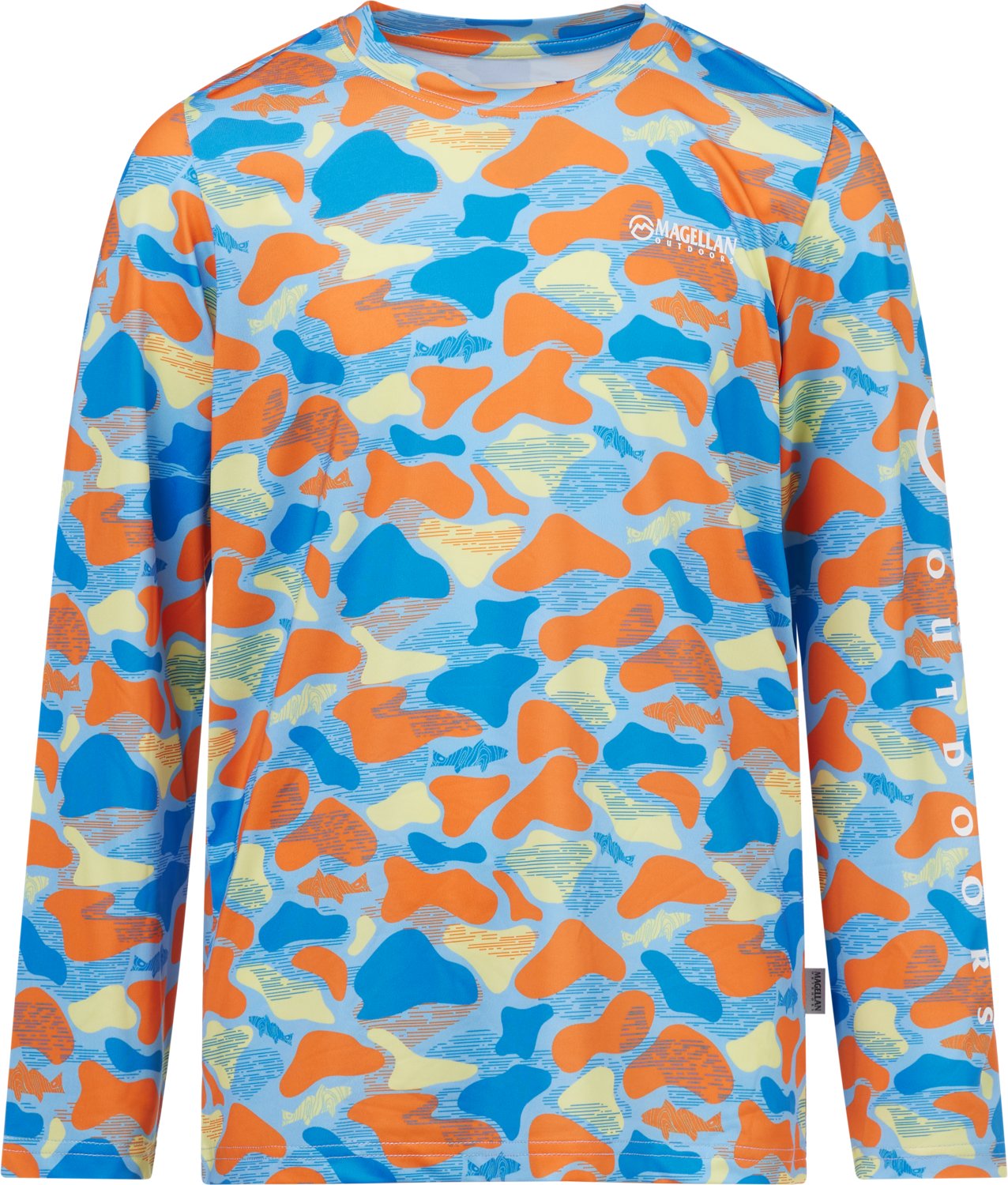 Magellan Outdoors Boys' Mallard Fish Camo Long Sleeve T-shirt - view number 4