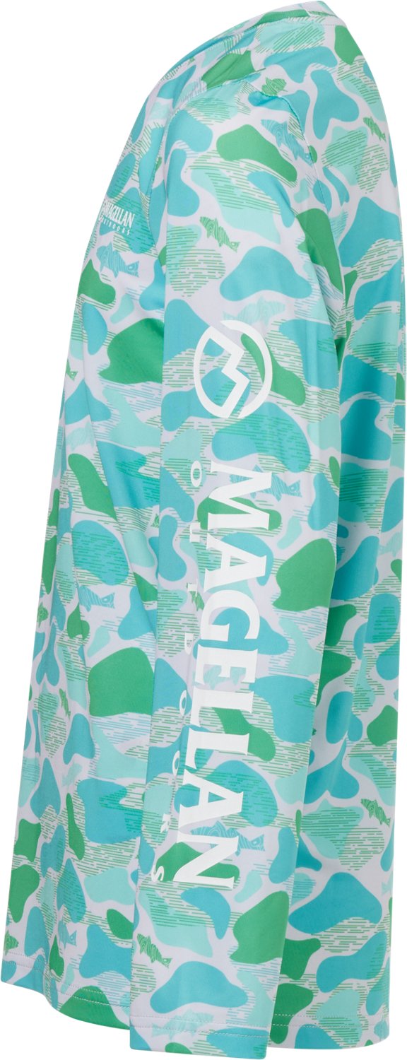 Magellan Outdoors Boys' Mallard Fish Camo Long Sleeve T-shirt - view number 4