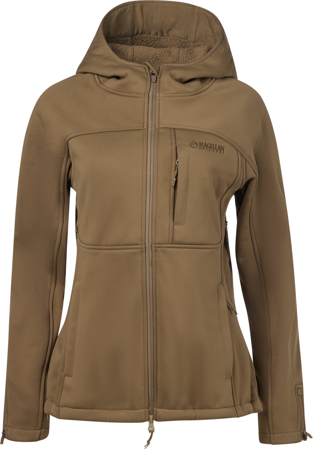 Magellan Outdoors Women's Mesa 2.0 Solid Softshell Jacket - view number 3