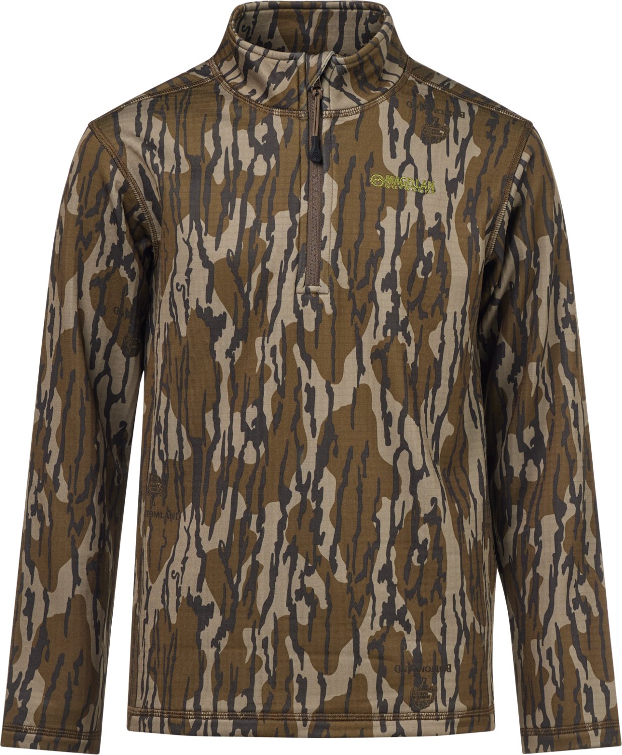 Magellan Outdoors Youth HuntGear Crockett 1/4 Zip Long Sleeve Pullover