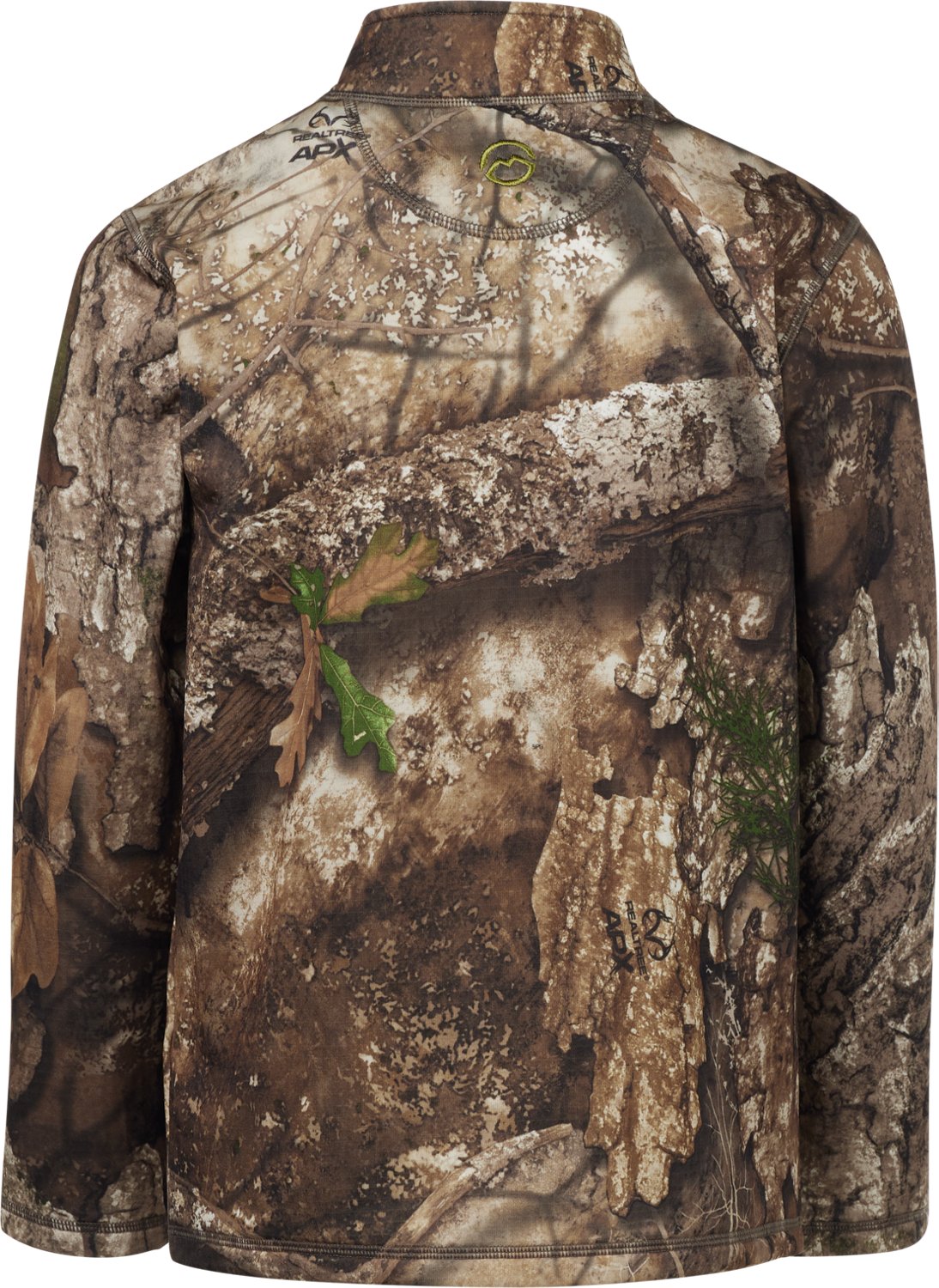 Magellan Outdoors Youth HuntGear Crockett 1/4 Zip Long Sleeve Pullover
