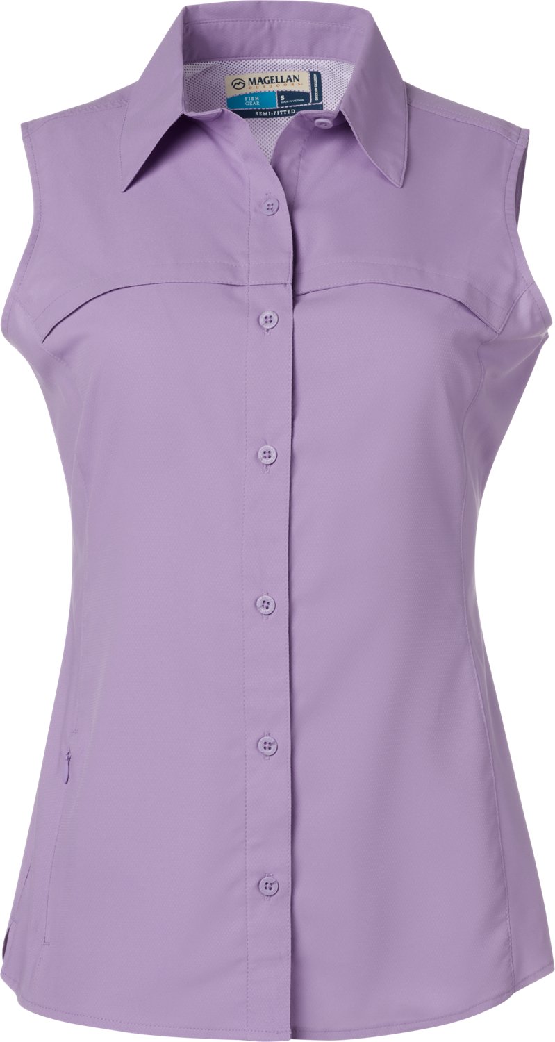 Magellan Outdoors Women's Overcast Sleeveless Fishing Shirt