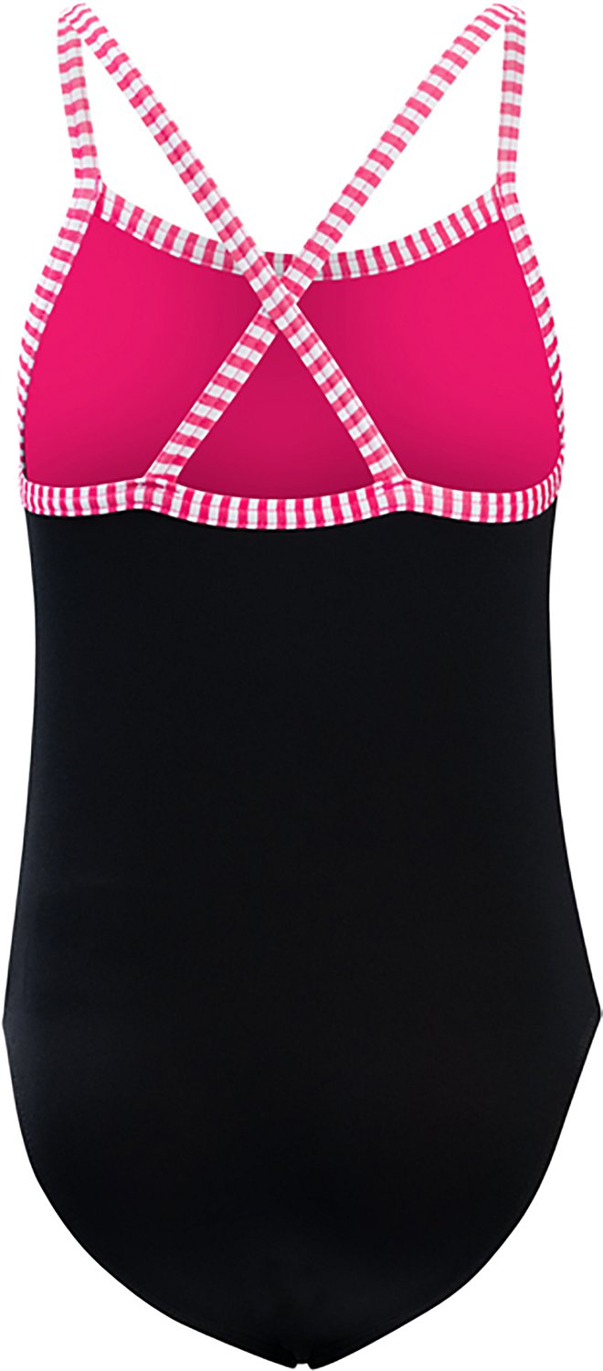 Dolfin Girls' Uglies Bloom 1-Piece Swimsuit