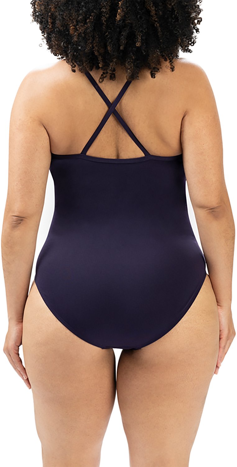 Dolfin Women's Aquashape Colorblock 1-Piece Swimsuit - view number 2