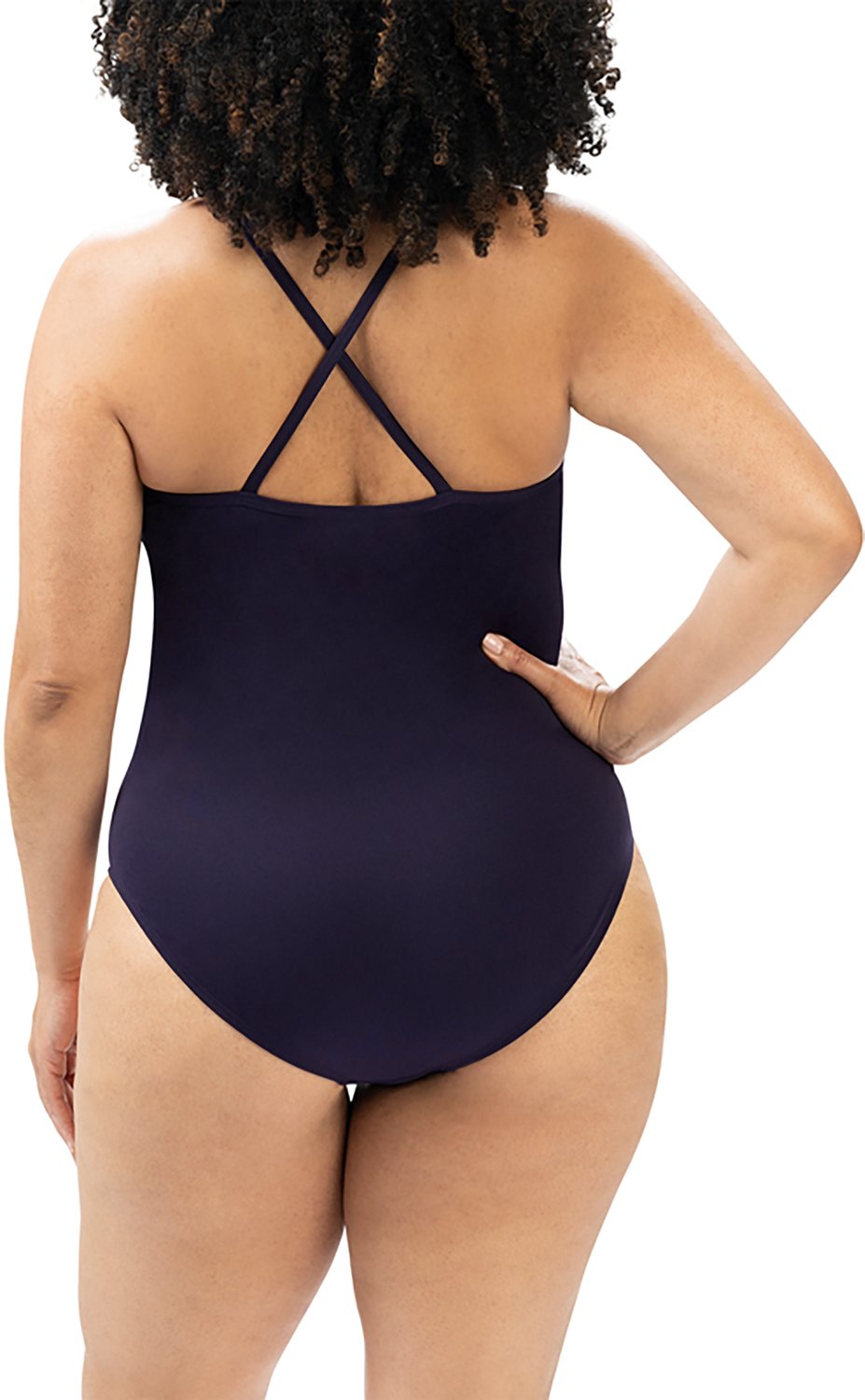 Dolfin Women's Aquashape Colorblock 1-Piece Swimsuit - view number 4