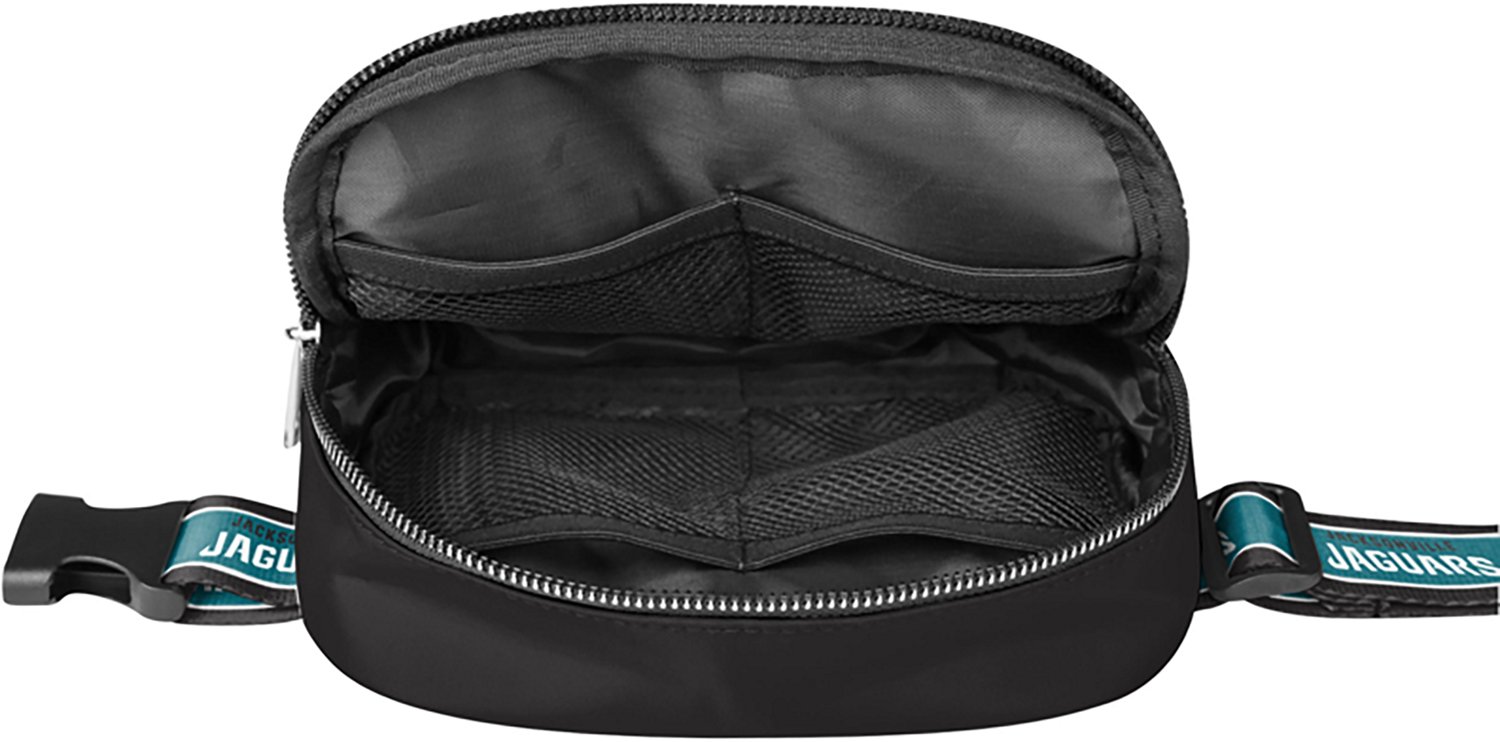 FOCO Jacksonville Jaguars Wordmark Crossbody Belt Bag - view number 3