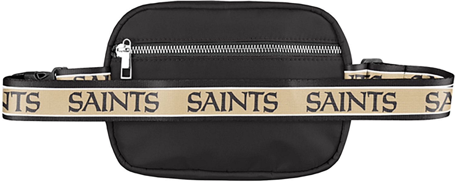 FOCO New Orleans Saints Wordmark Crossbody Belt Bag - view number 2