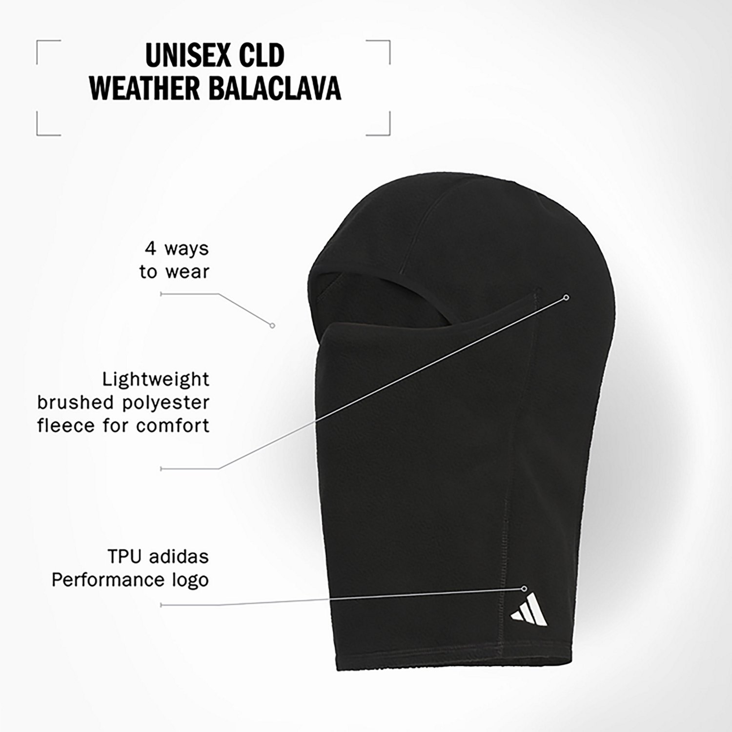 adidas Adults' Cold Weather Balaclava - view number 6