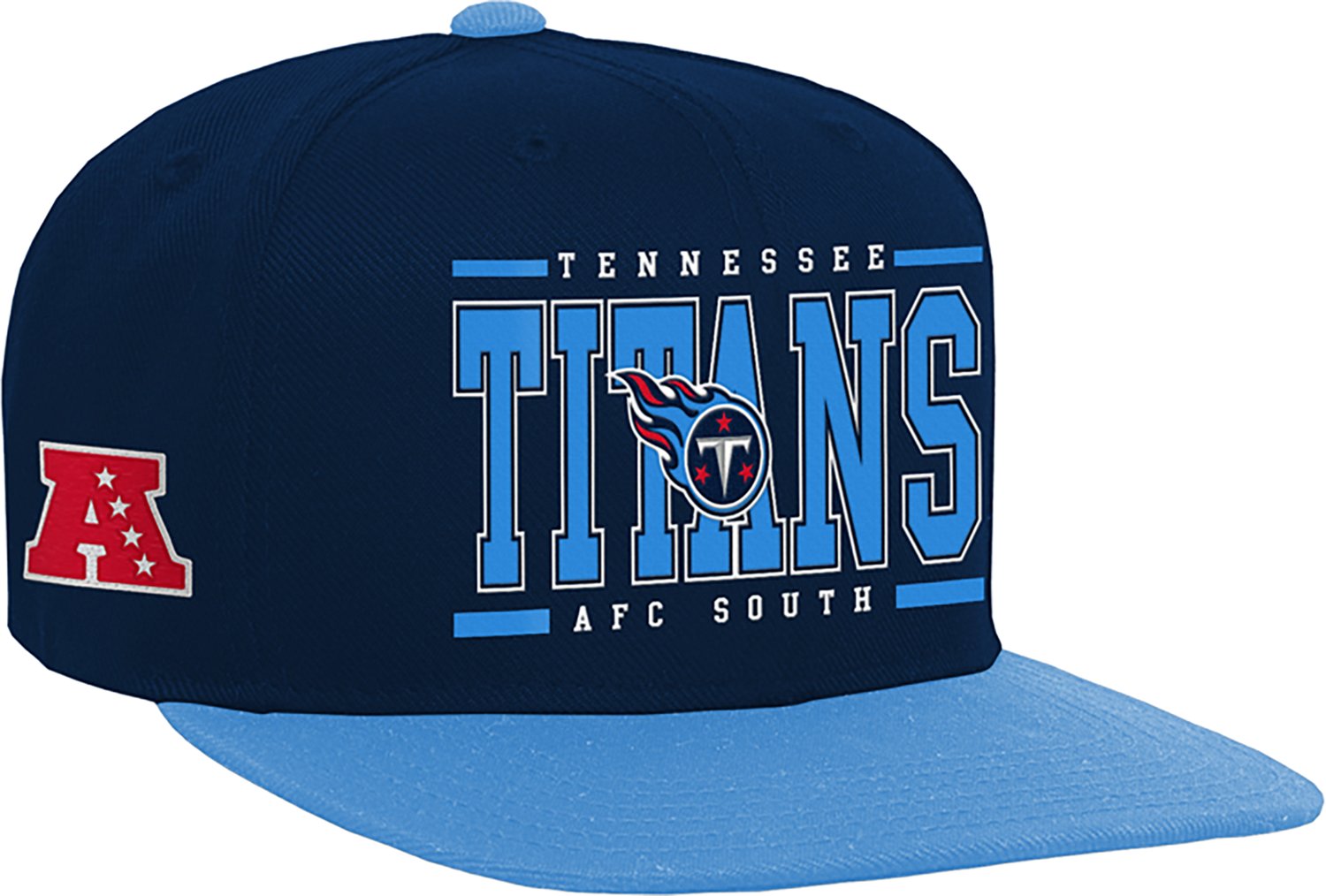 Outerstuff Boys' Tennessee Titans Retro Deadstock Snapback Cap - view number 2