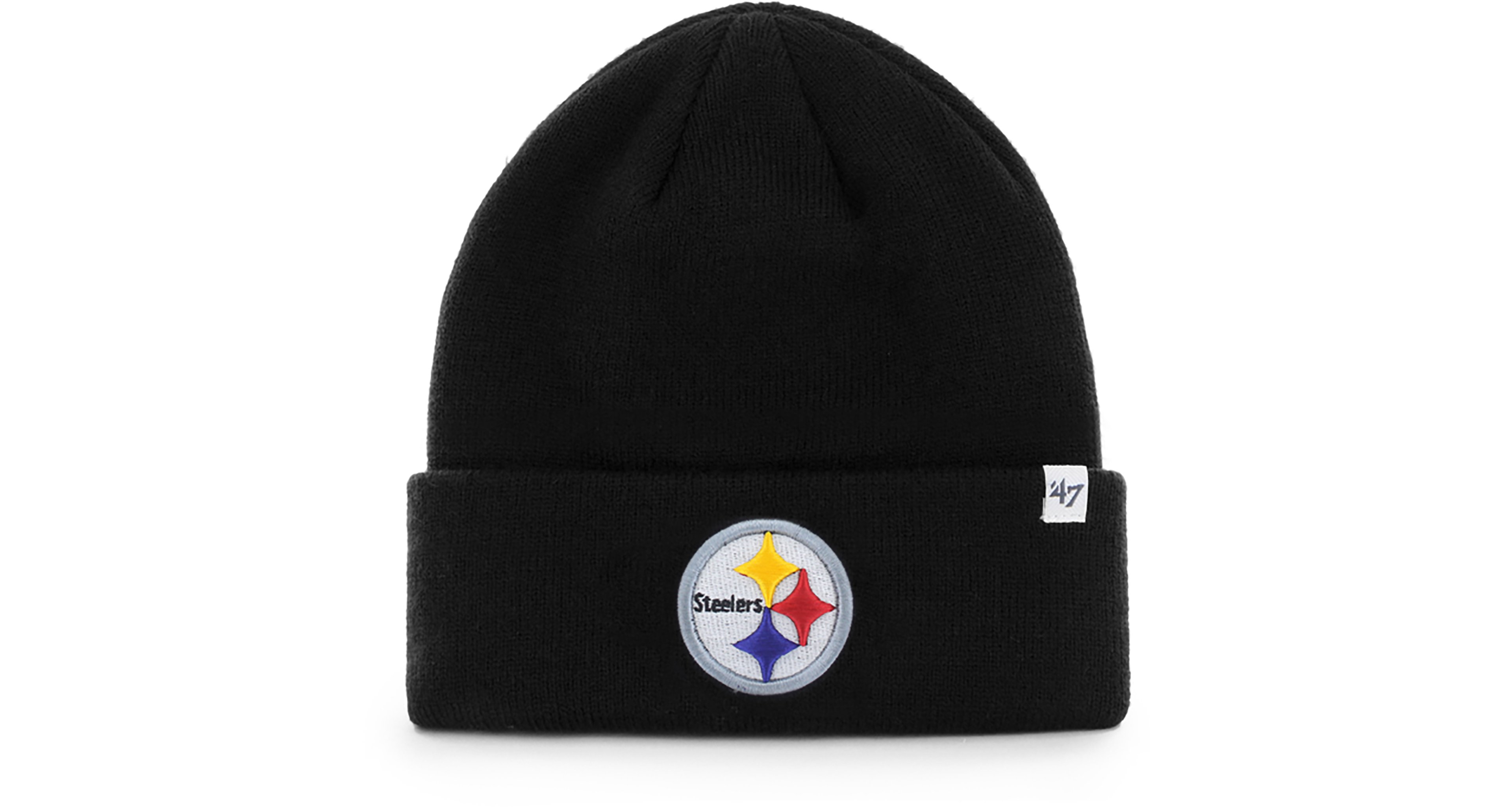 47 Men's Steelers Raised Cuff Knit Beanie