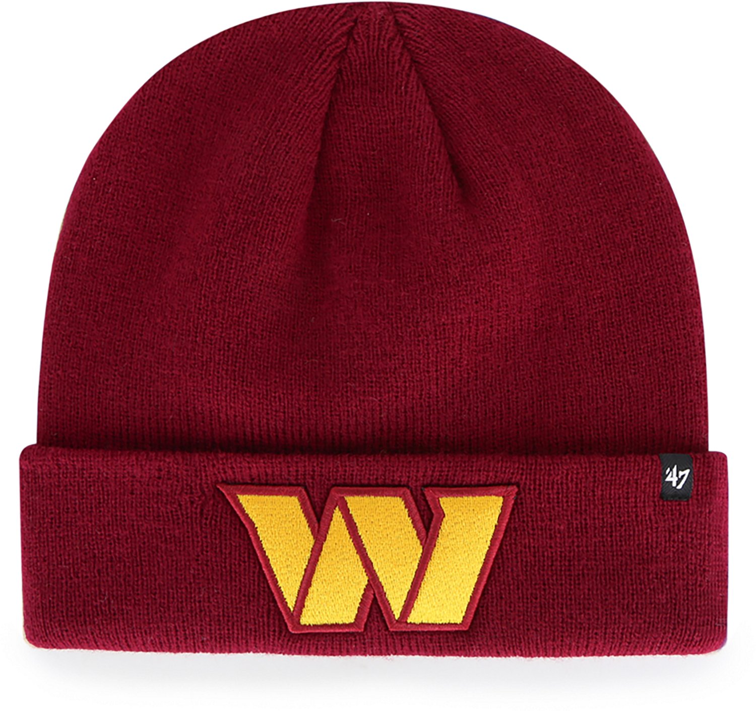 47 Men's Commanders Raised Cuff Knit Beanie - view number 1