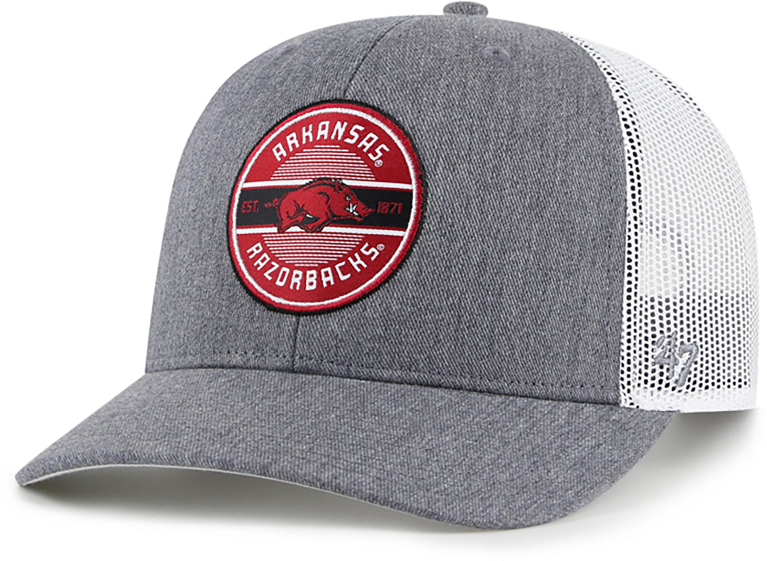 '47 Men's Arkansas Hash Mark Trucker Cap
