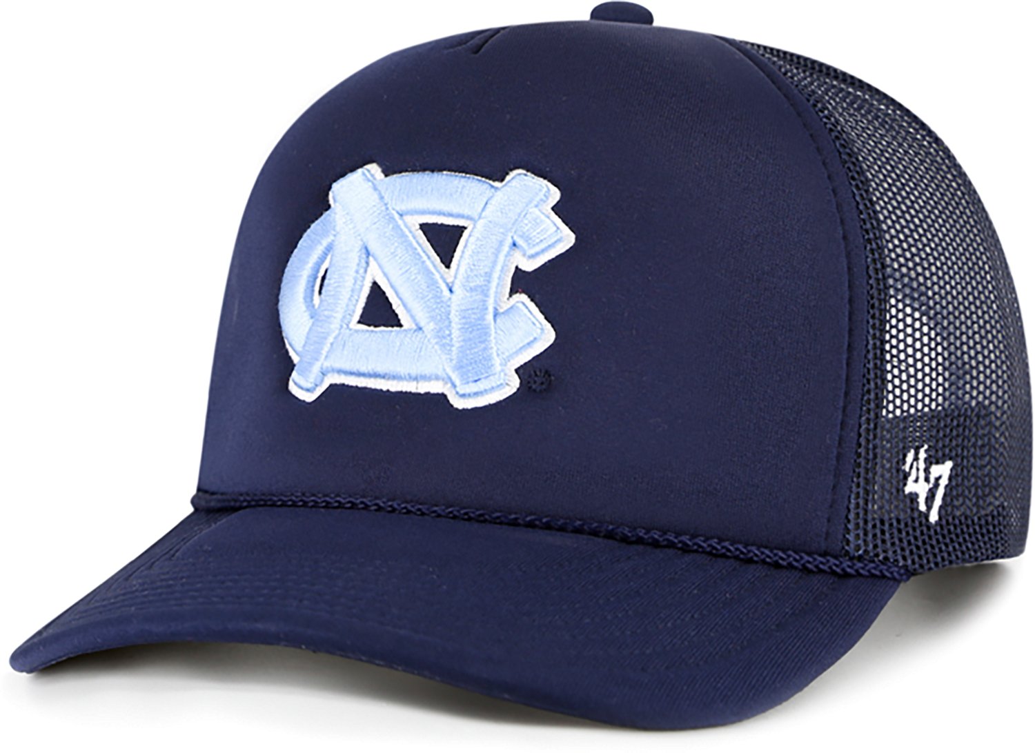 '47 North Carolina Tar Heels Adults' Foam Front Mesh Trucker Hat