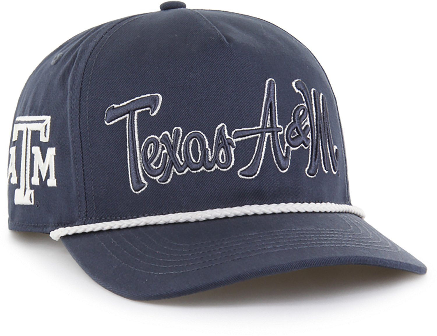 '47 Texas A&M University Overhand Script Hitch Snapback Cap - view number 3