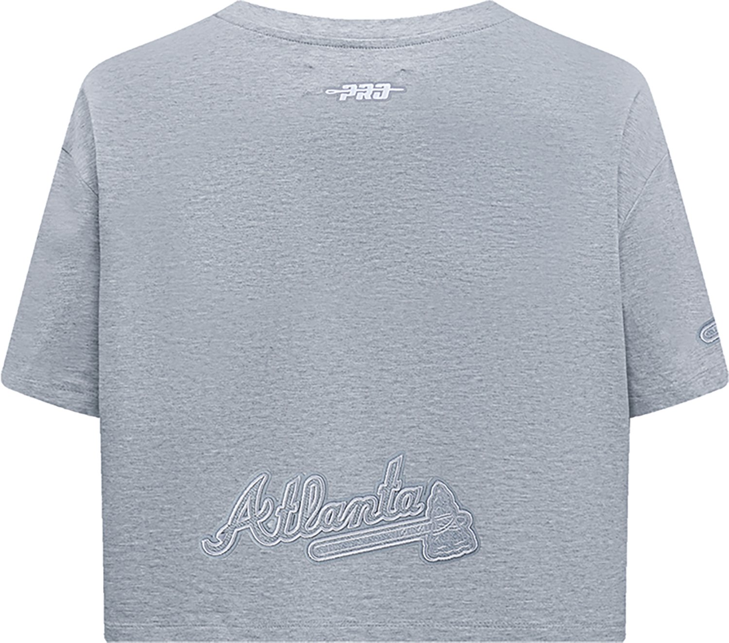 Pro Standard Women's Braves Reverse French Terry Boxy T-shirt