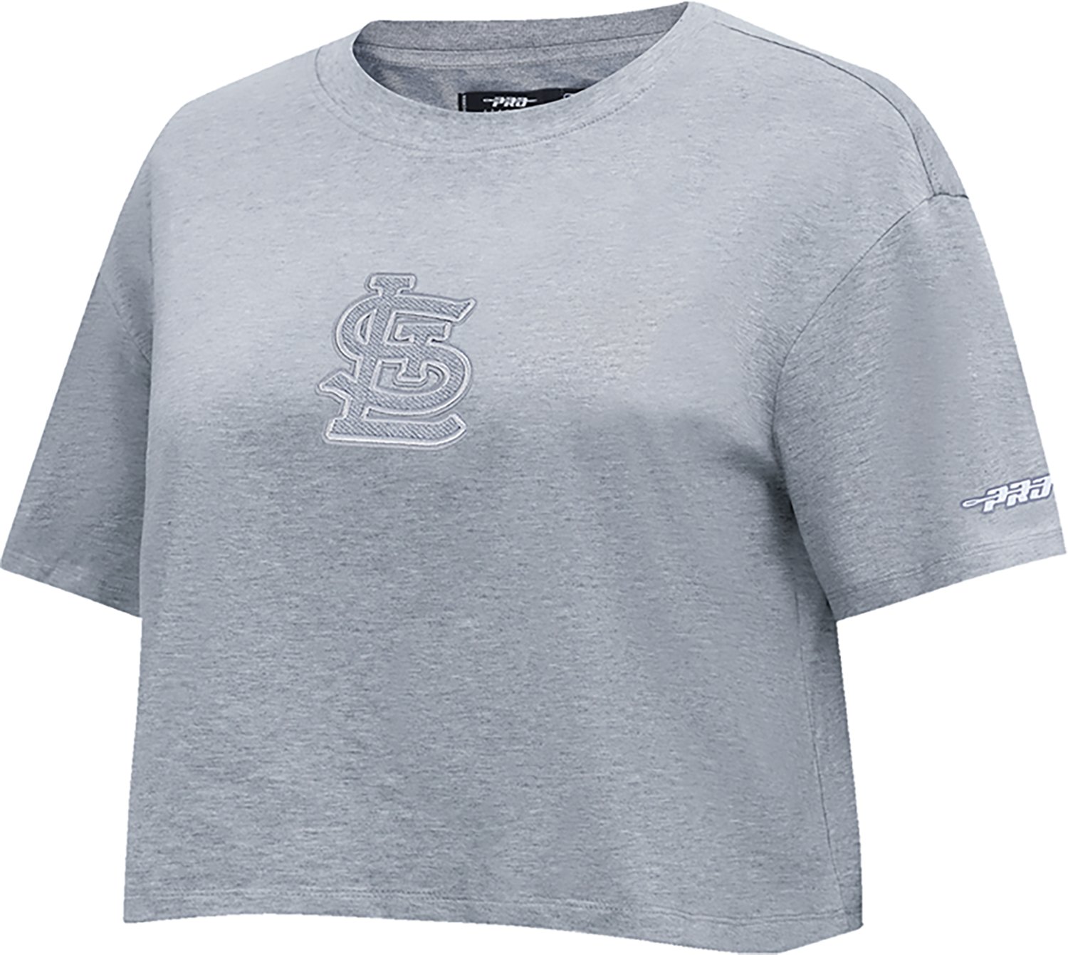 Pro Standard Women's Cardinals Reverse French Terry Boxy T-shirt - view number 2