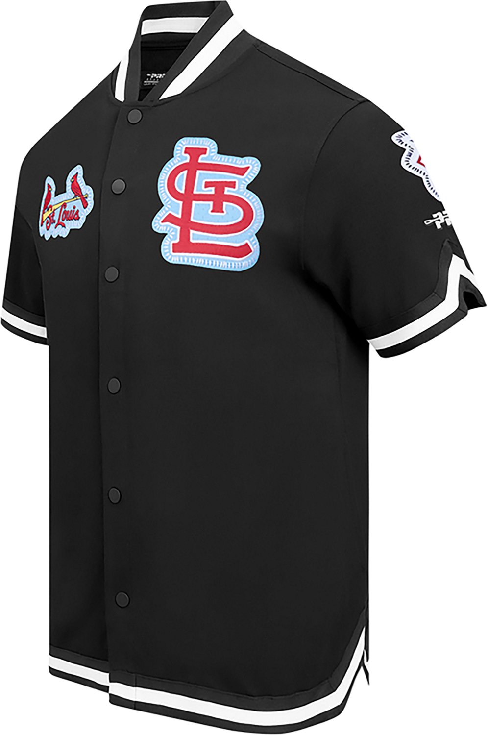 Pro Standard Men's St. Louis Cardinals DIY Pick Stitch Short Sleeve Jacket - view number 2