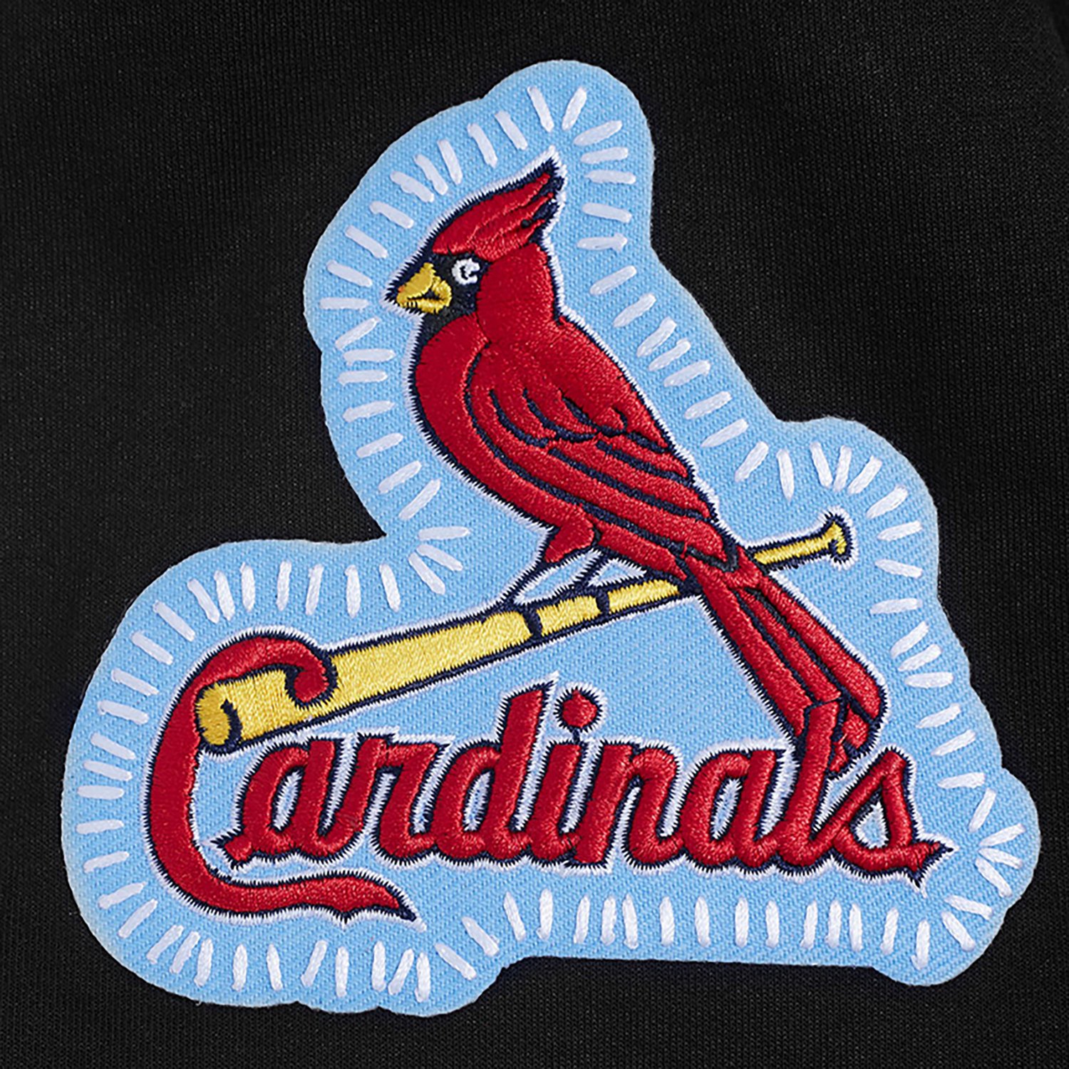 Pro Standard Men's St. Louis Cardinals DIY Pick Stitch Short Sleeve Jacket - view number 6