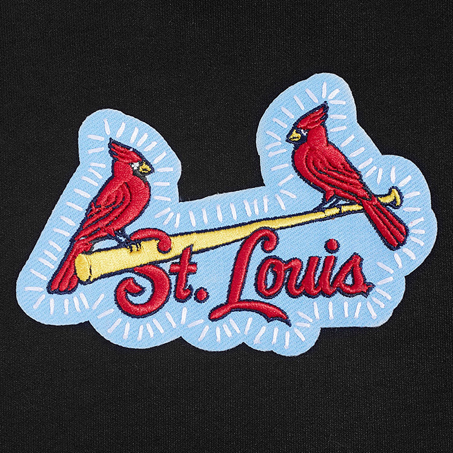 Pro Standard Men's St. Louis Cardinals DIY Pick Stitch Short Sleeve Jacket - view number 7