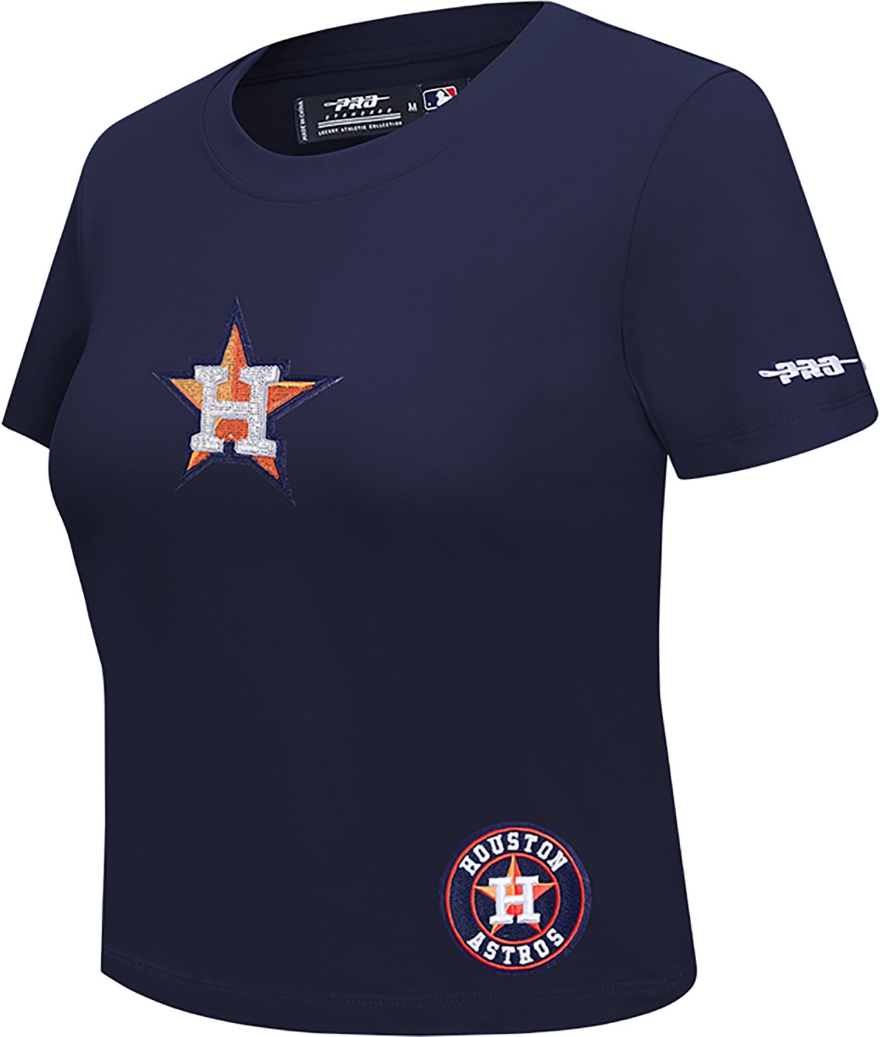 Pro Standard Women's Astros Game Day Classics SJ Babydoll T-shirt - view number 2
