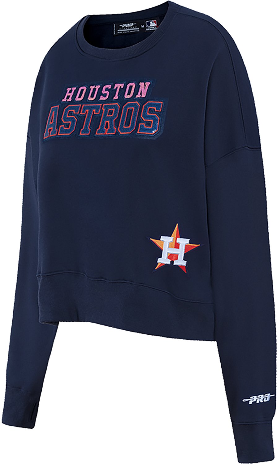 Pro Standard Women's Houston Astros Game Day Classics Long Sleeve Crew Neck Sweatshirt - view number 2
