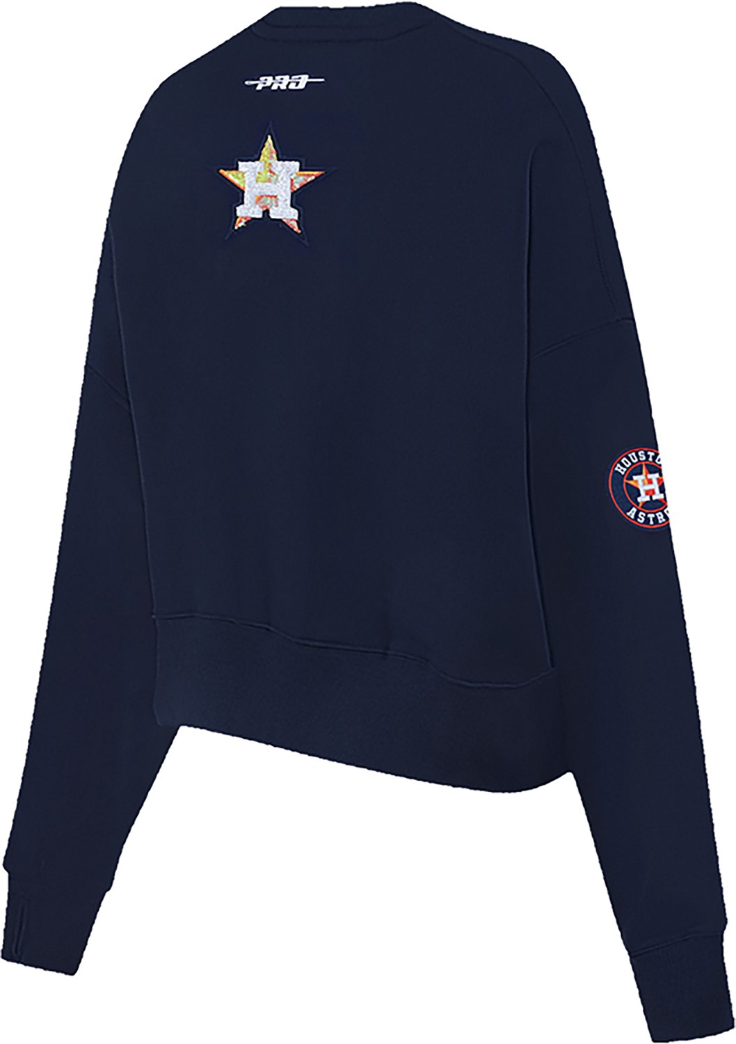 Pro Standard Women's Houston Astros Game Day Classics Long Sleeve Crew Neck Sweatshirt - view number 4