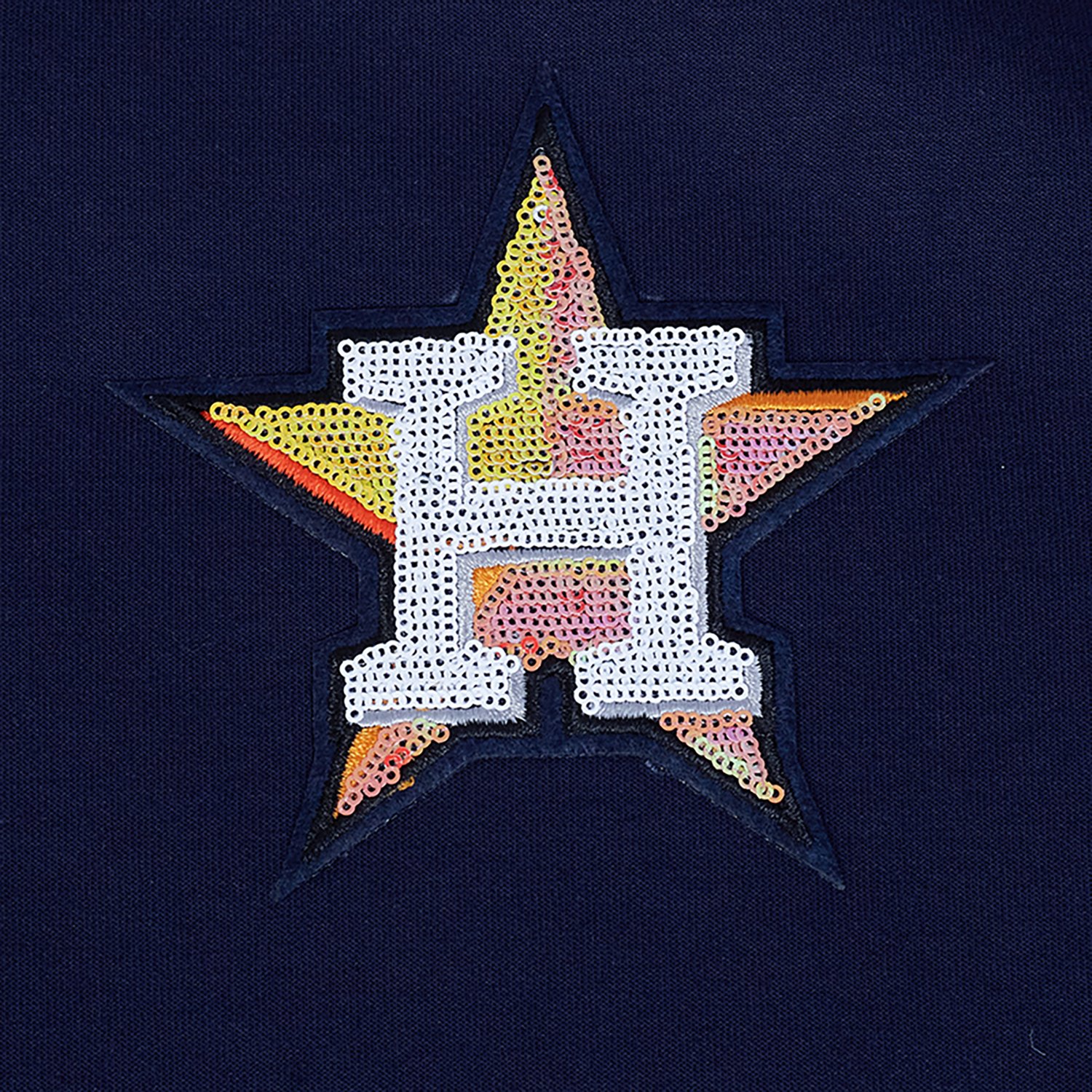 Pro Standard Women's Houston Astros Game Day Classics Long Sleeve Crew Neck Sweatshirt - view number 8