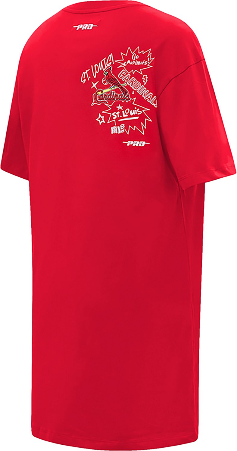 Pro Standard Women's St. Louis Cardinals Sketchbook T-shirt Dress - view number 4