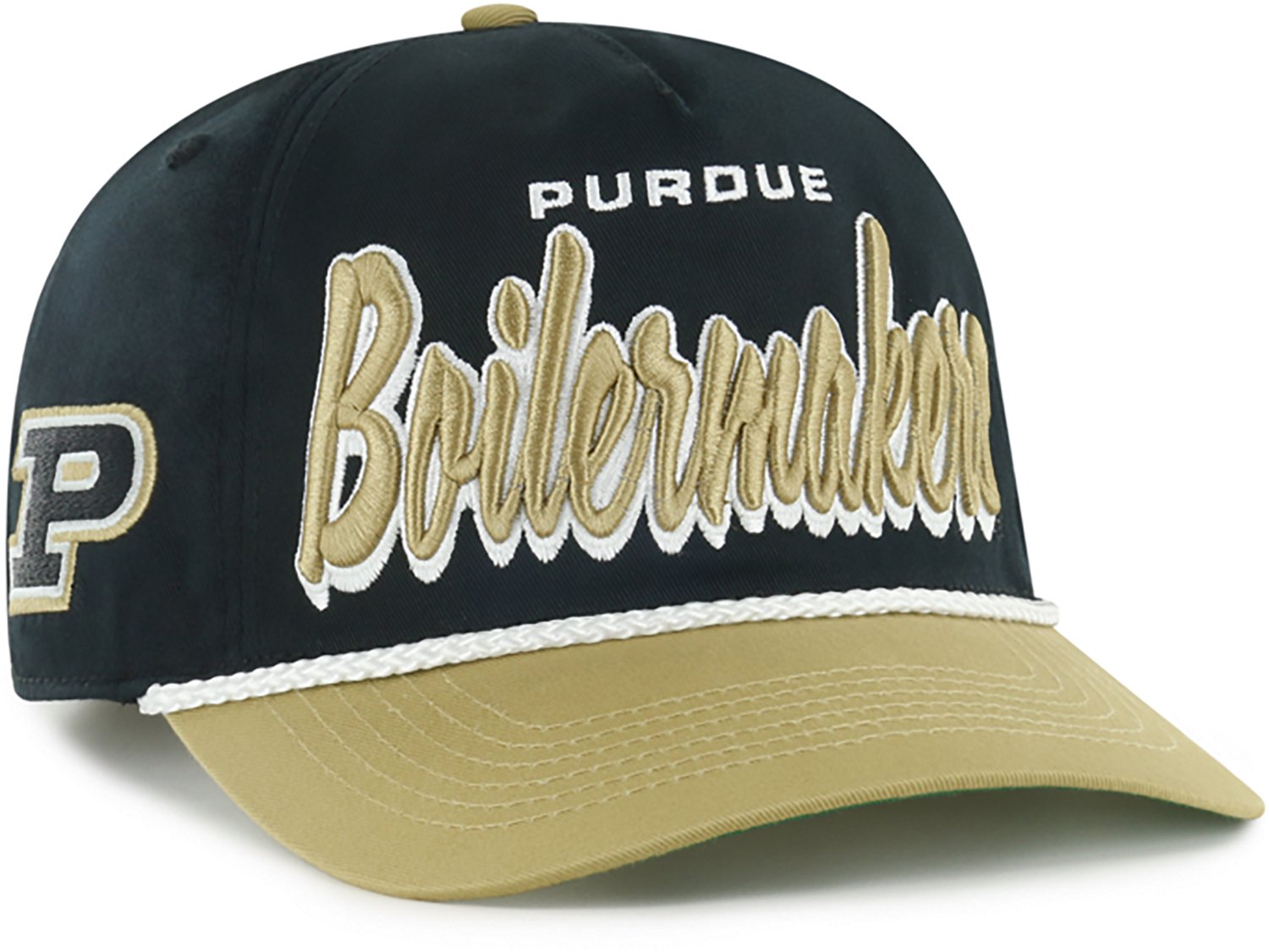 '47 Purdue University Drop Shadow Rope Hitch Cap - view number 3