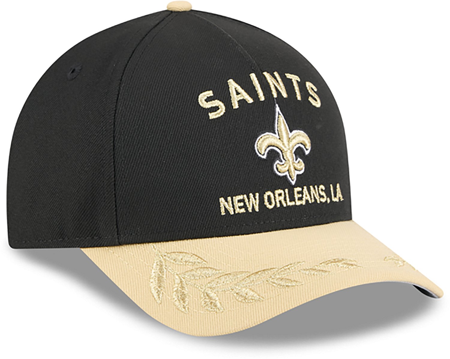 New Era Adults' New Orleans Saints '25 Draft 9FORTY Cap - view number 4