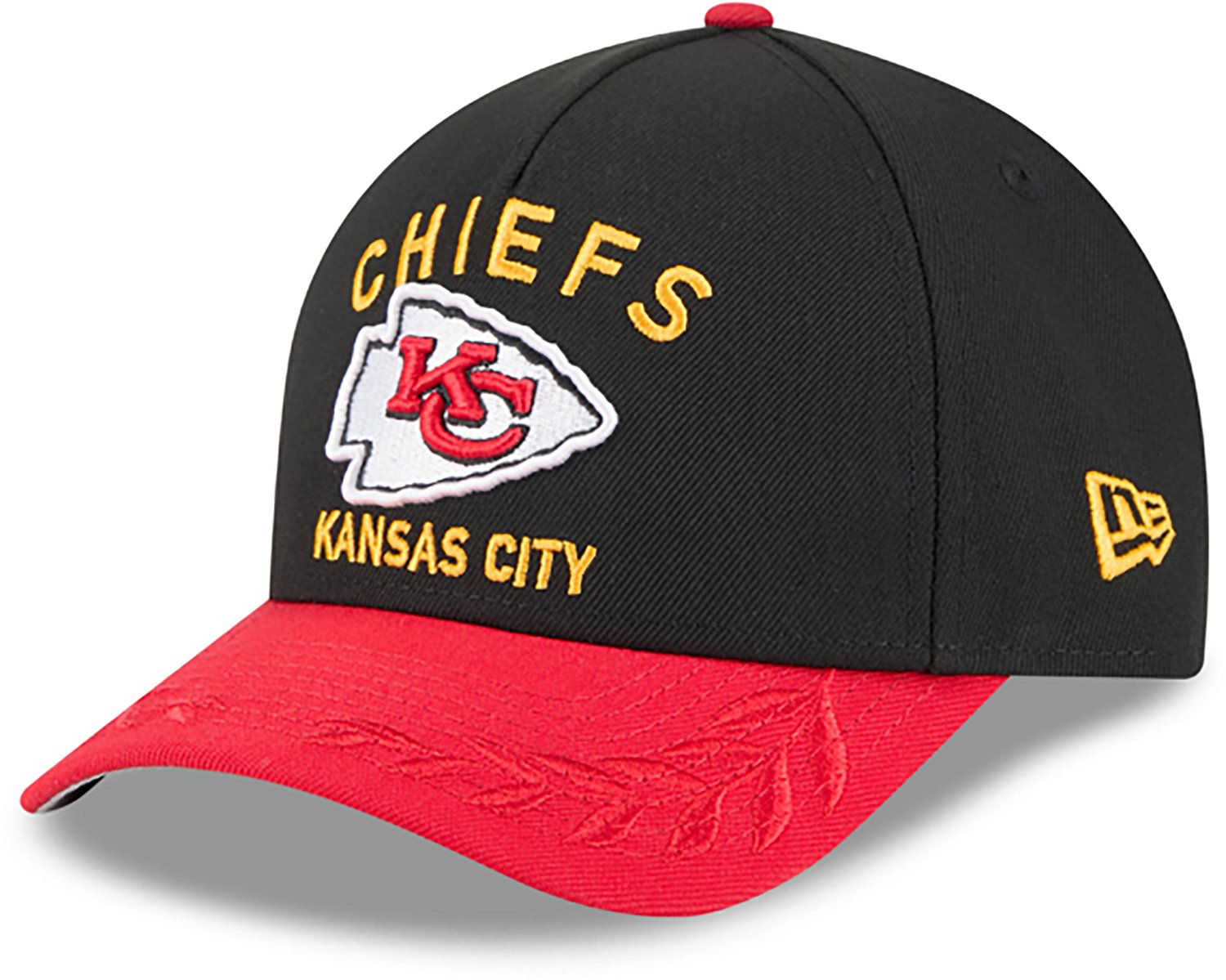 New Era Adults' Kansas City Chiefs NFL Draft '25 9FORTY Cap - view number 3
