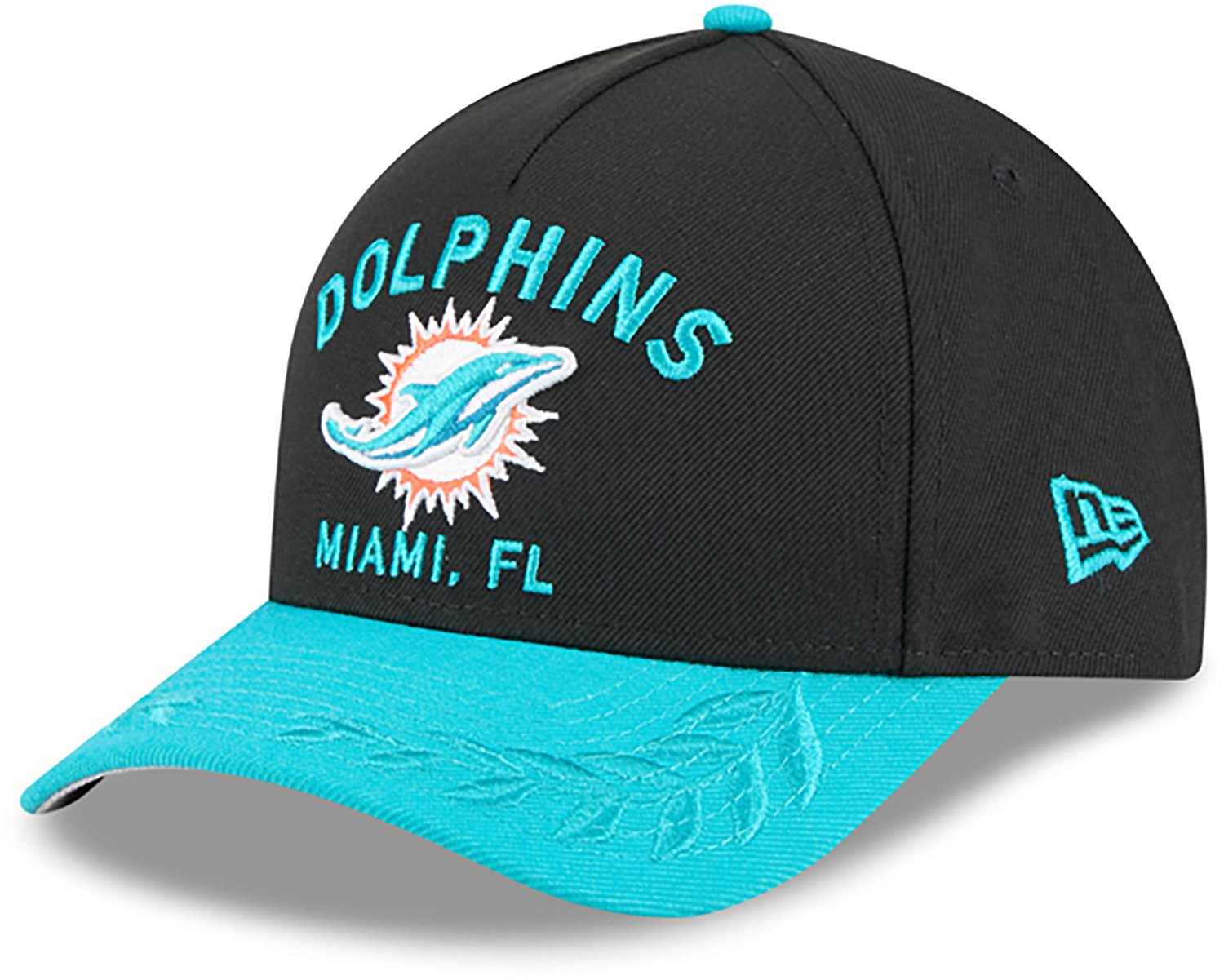 New Era Adults' Miami Dolphins NFL Draft '25 9FORTY Cap - view number 3