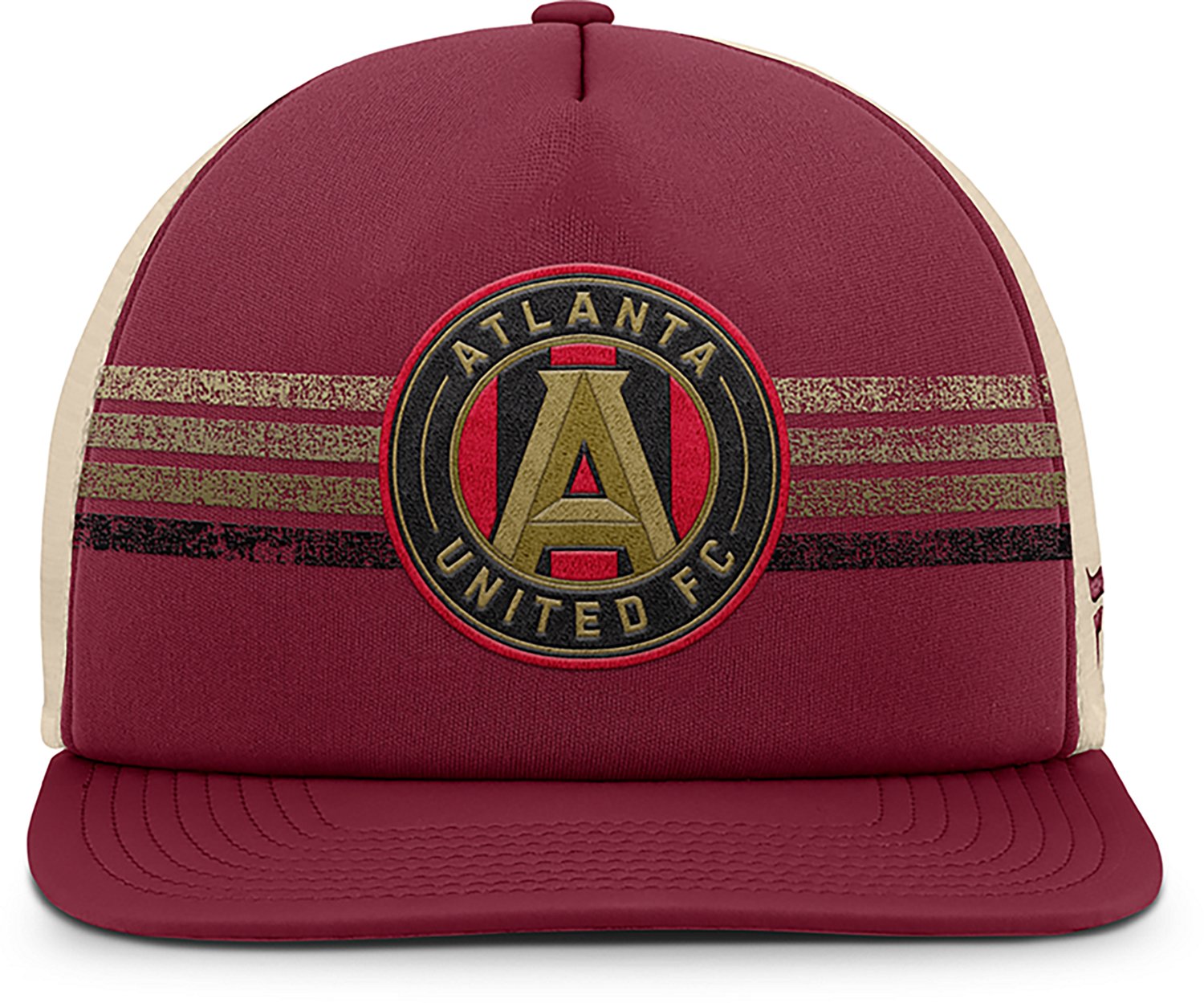 Fanatics Men's Atlanta United FC Journeyman Flat Brim Structured Snapback Cap - view number 2