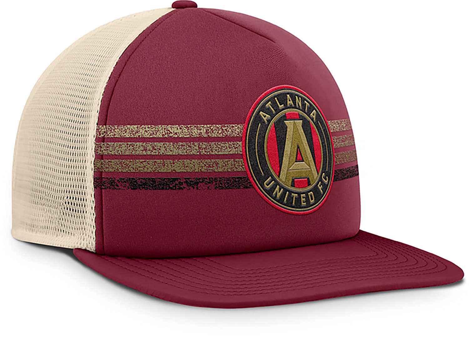 Fanatics Men's Atlanta United FC Journeyman Flat Brim Structured Snapback Cap - view number 3