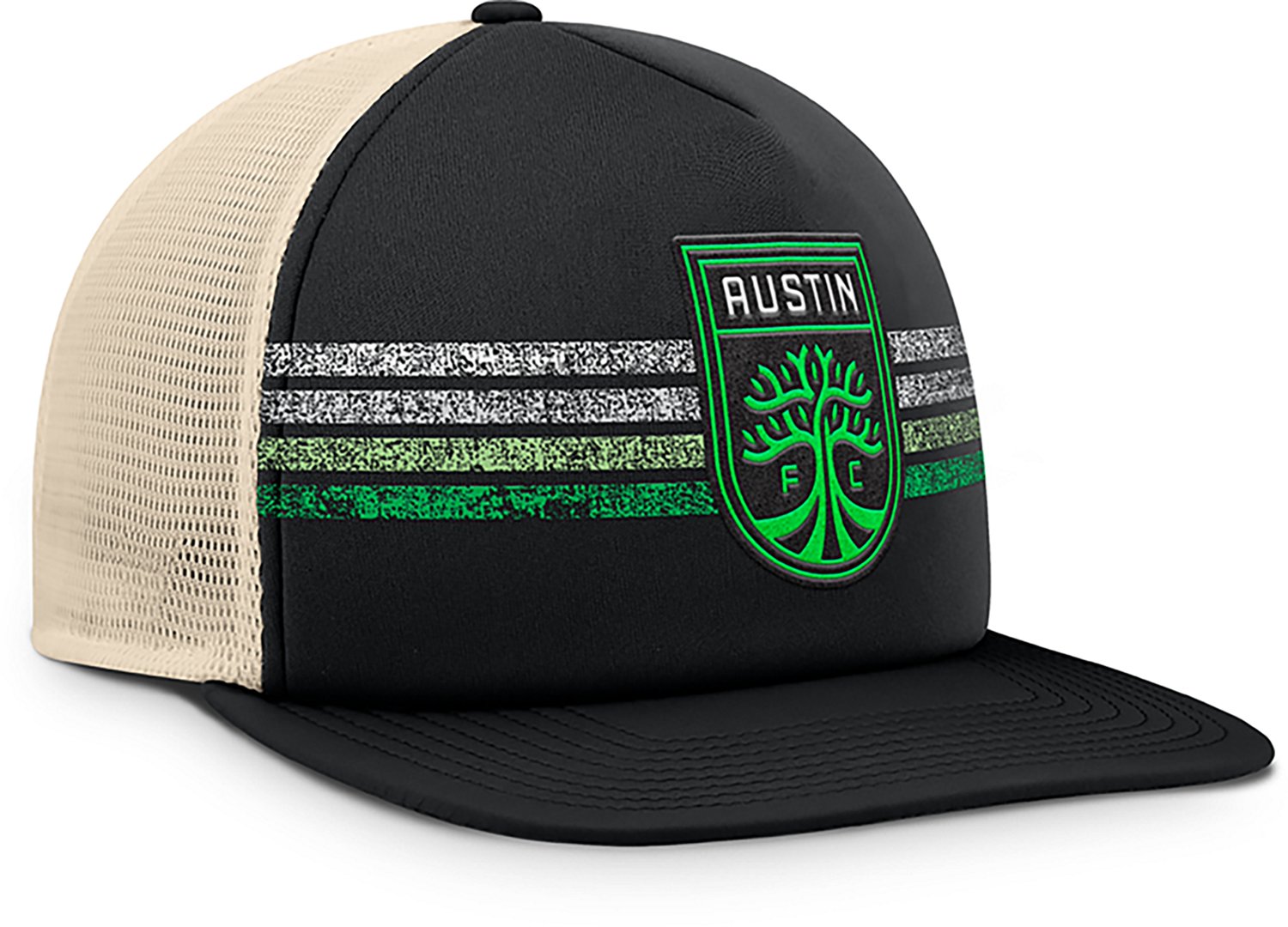 Fanatics Men's Austin FC Journeyman Flat Brim Structured Snapback Cap - view number 3