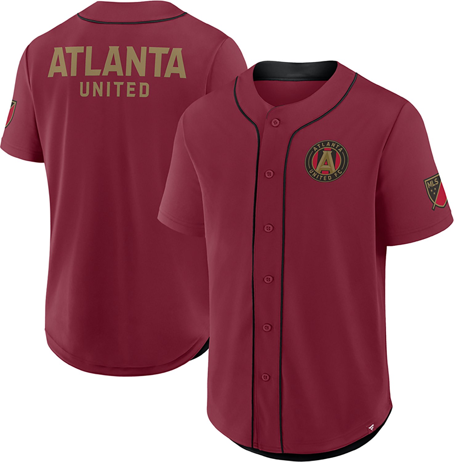Fanatics Atlanta United FC Injury Time Baseball Jersey - view number 3