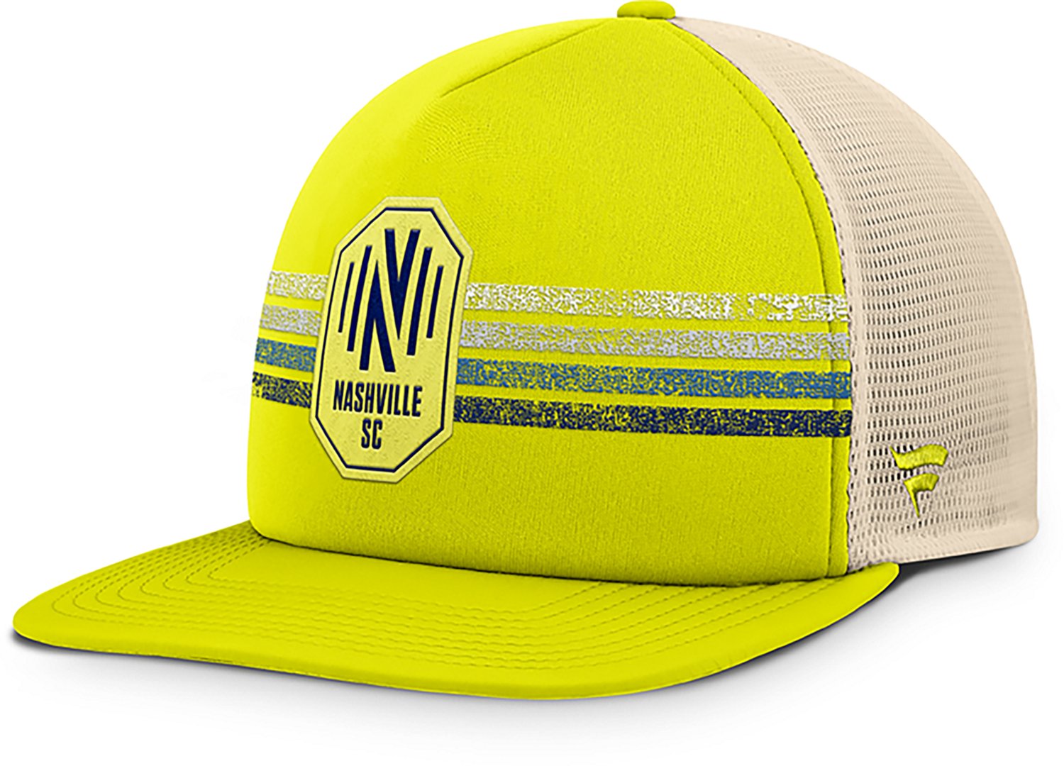 Fanatics Men's Nashville SC Journeyman Flat Brim Structured Snapback Cap - view number 3