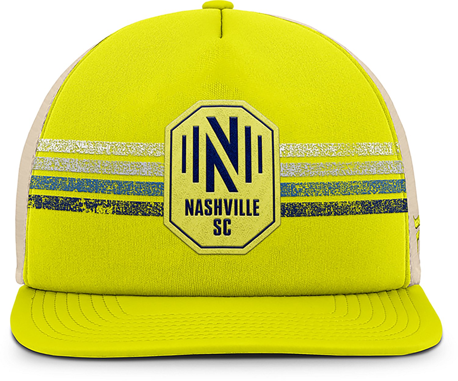 Fanatics Men's Nashville SC Journeyman Flat Brim Structured Snapback Cap - view number 4