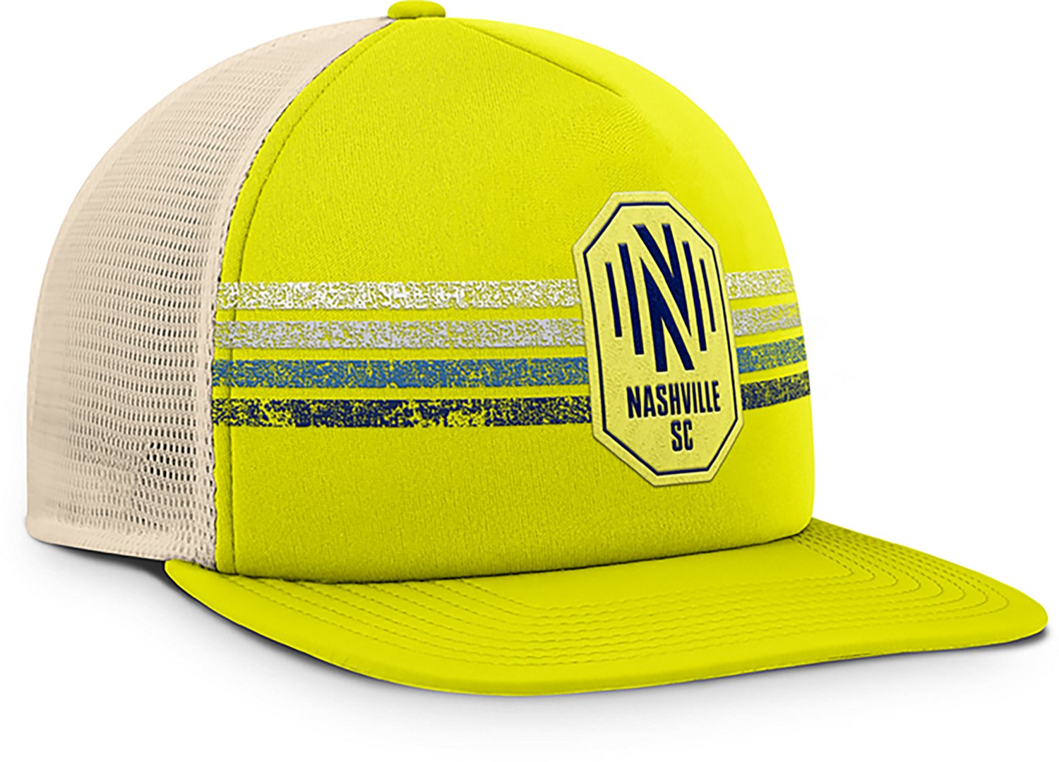Fanatics Men's Nashville SC Journeyman Flat Brim Structured Snapback Cap - view number 5