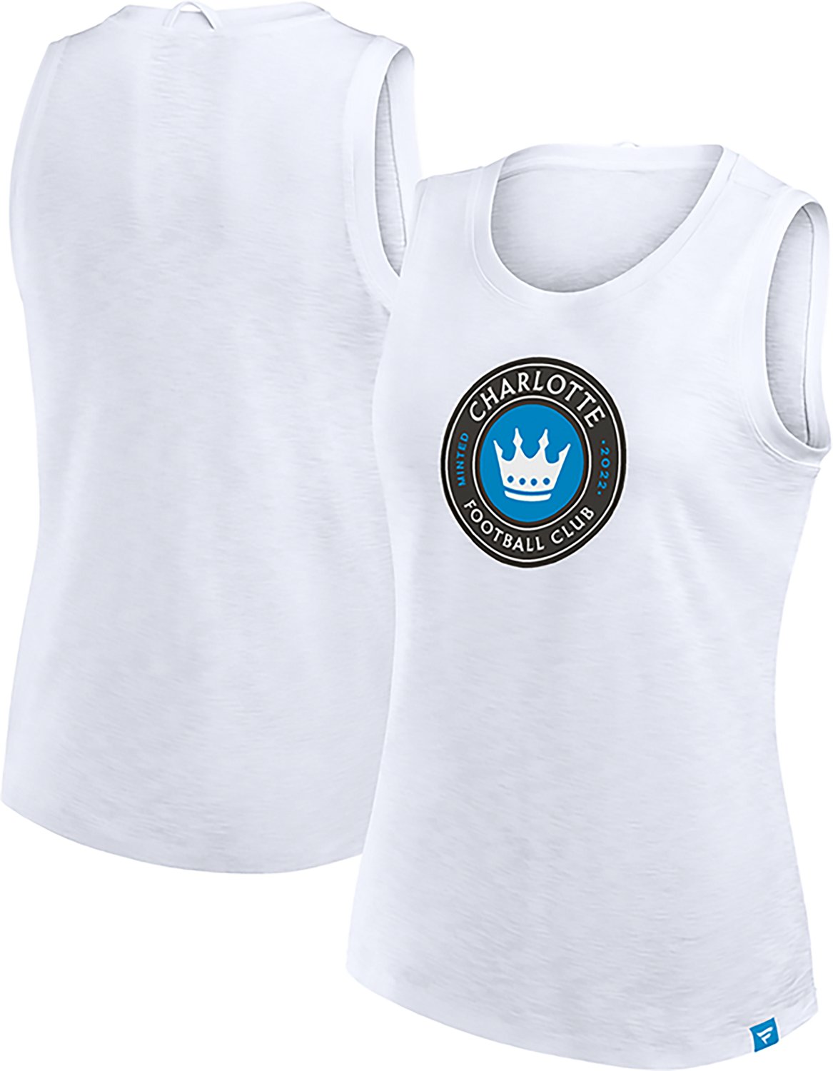 Fanatics Charlotte FC Slub Future Sport Tank Top                                                                                 - view number 4