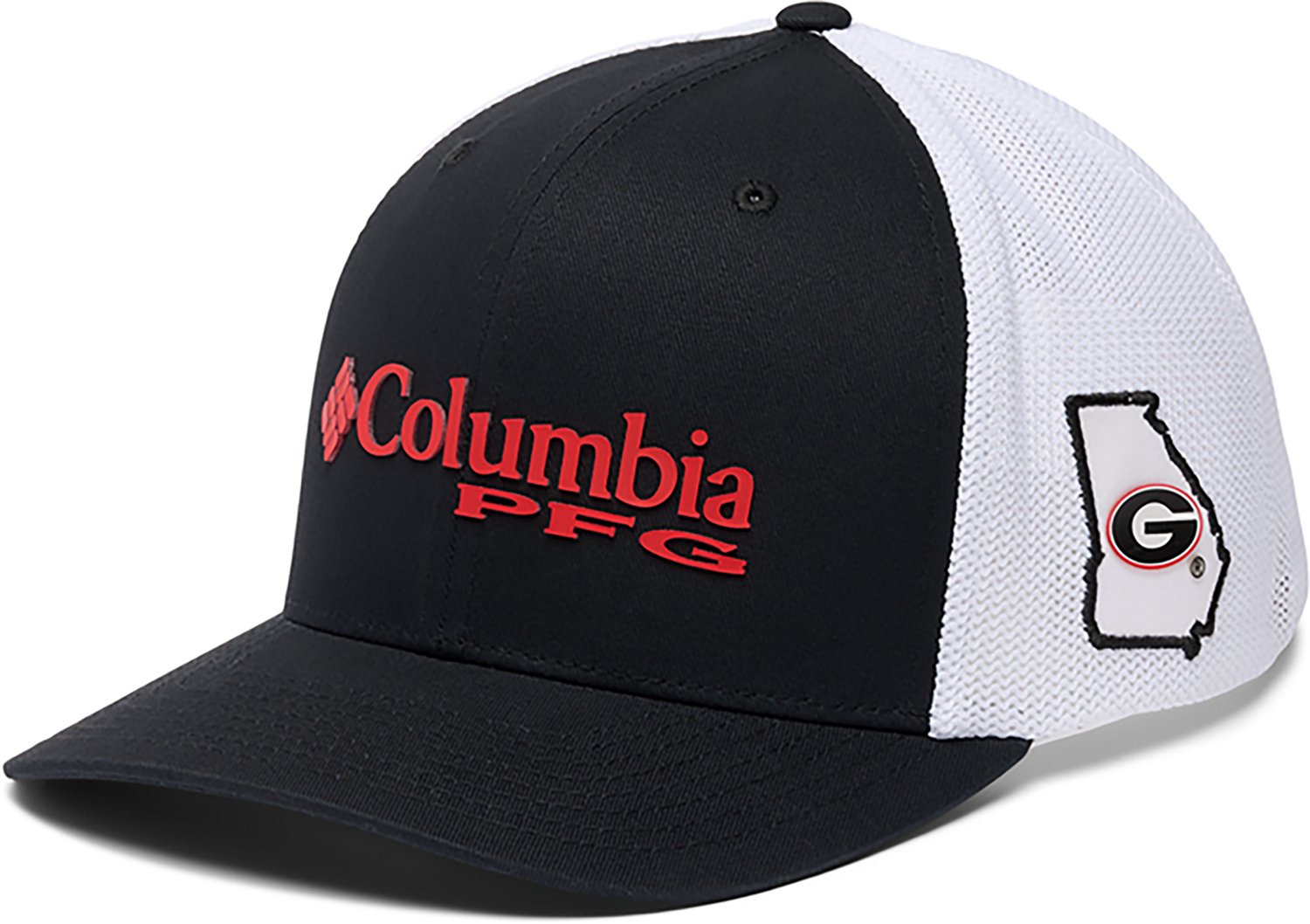 Columbia Sportswear Men's Georgia State University Logo Mesh Snapback Ball Cap - view number 7