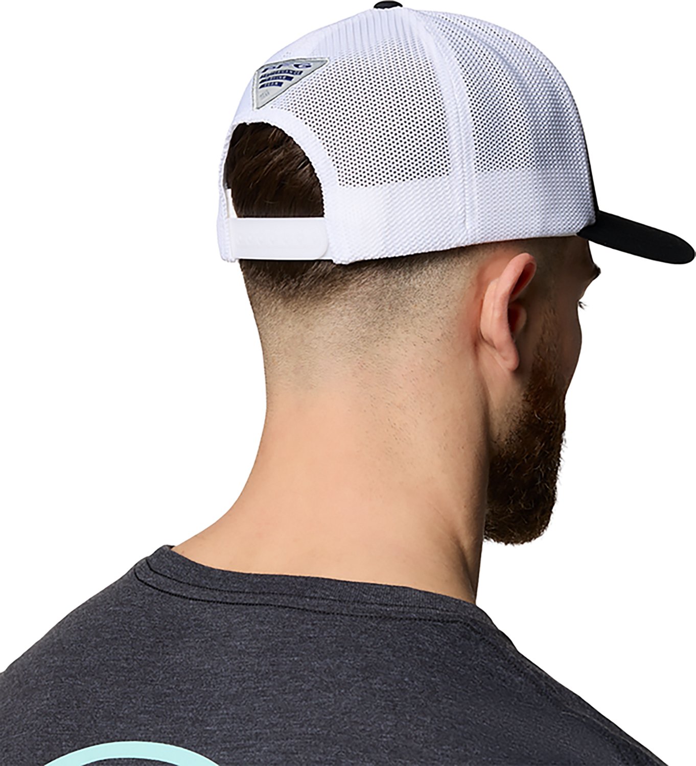 Columbia Sportswear Men's Georgia State University Logo Mesh Snapback Ball Cap - view number 2