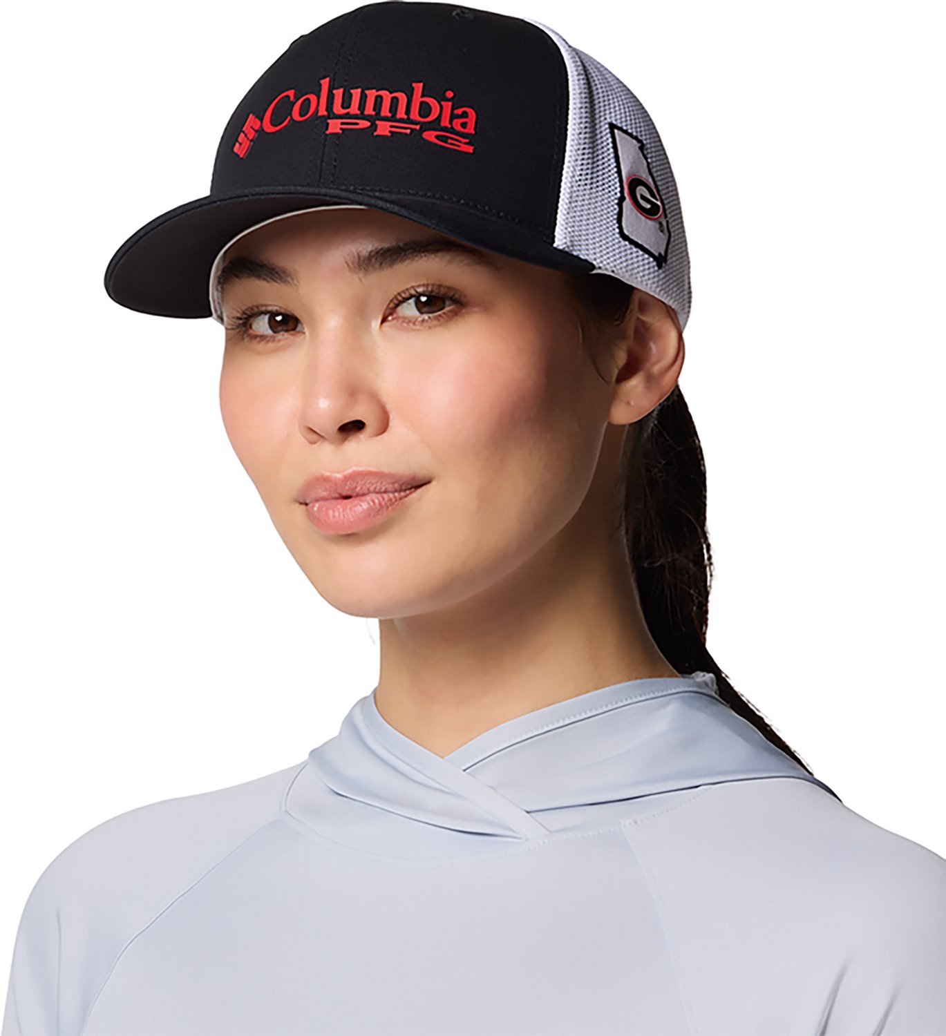 Columbia Sportswear Men's Georgia State University Logo Mesh Snapback Ball Cap - view number 3