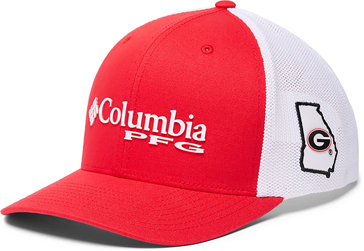 Columbia Sportswear Men's Georgia State University Logo Mesh Snapback Ball Cap - view number 5