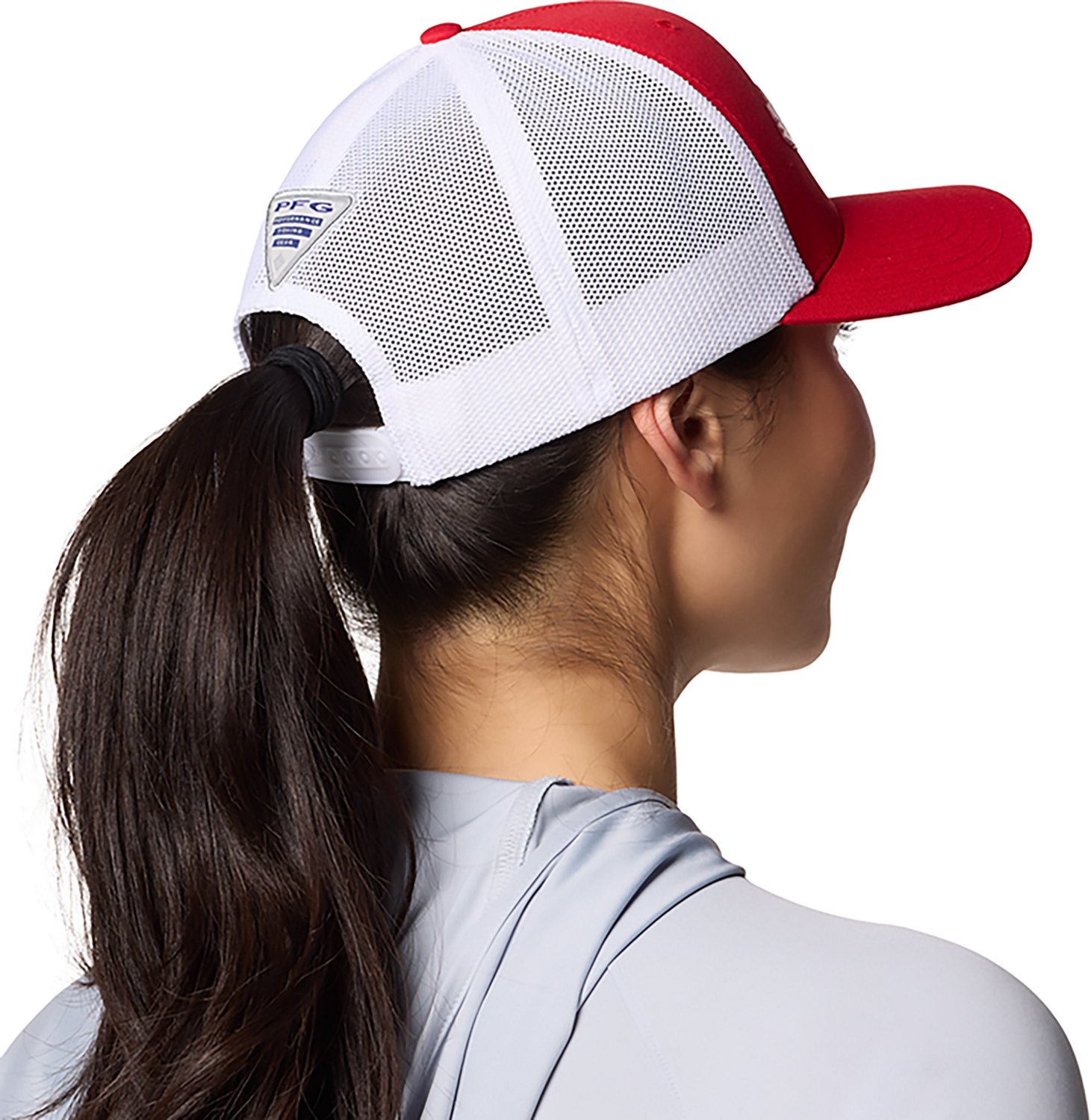 Columbia Sportswear Men's Georgia State University Logo Mesh Snapback Ball Cap - view number 4