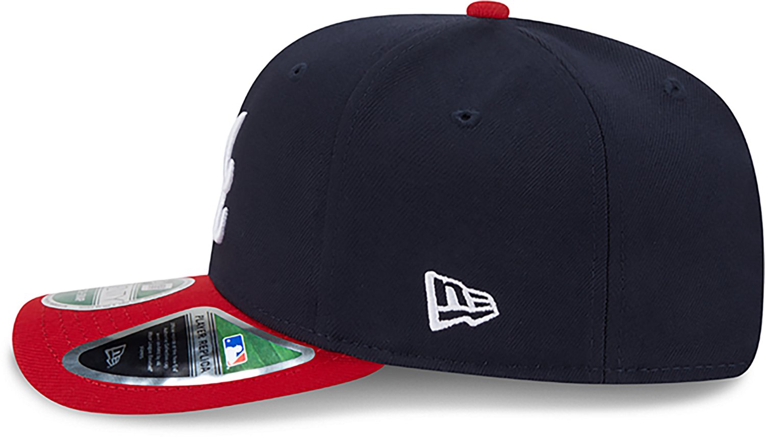New Era Men's Atlanta Braves Player Replica Game 9SEVENTY Stretch Snapback Cap - view number 5