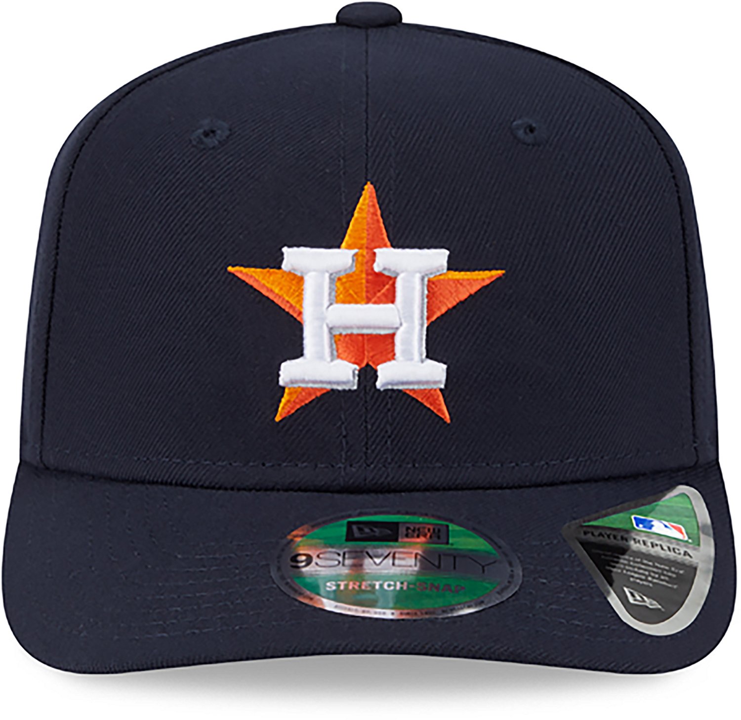 New Era Men's Houston Astros Player Replica Game 9SEVENTY Stretch Snapback Cap