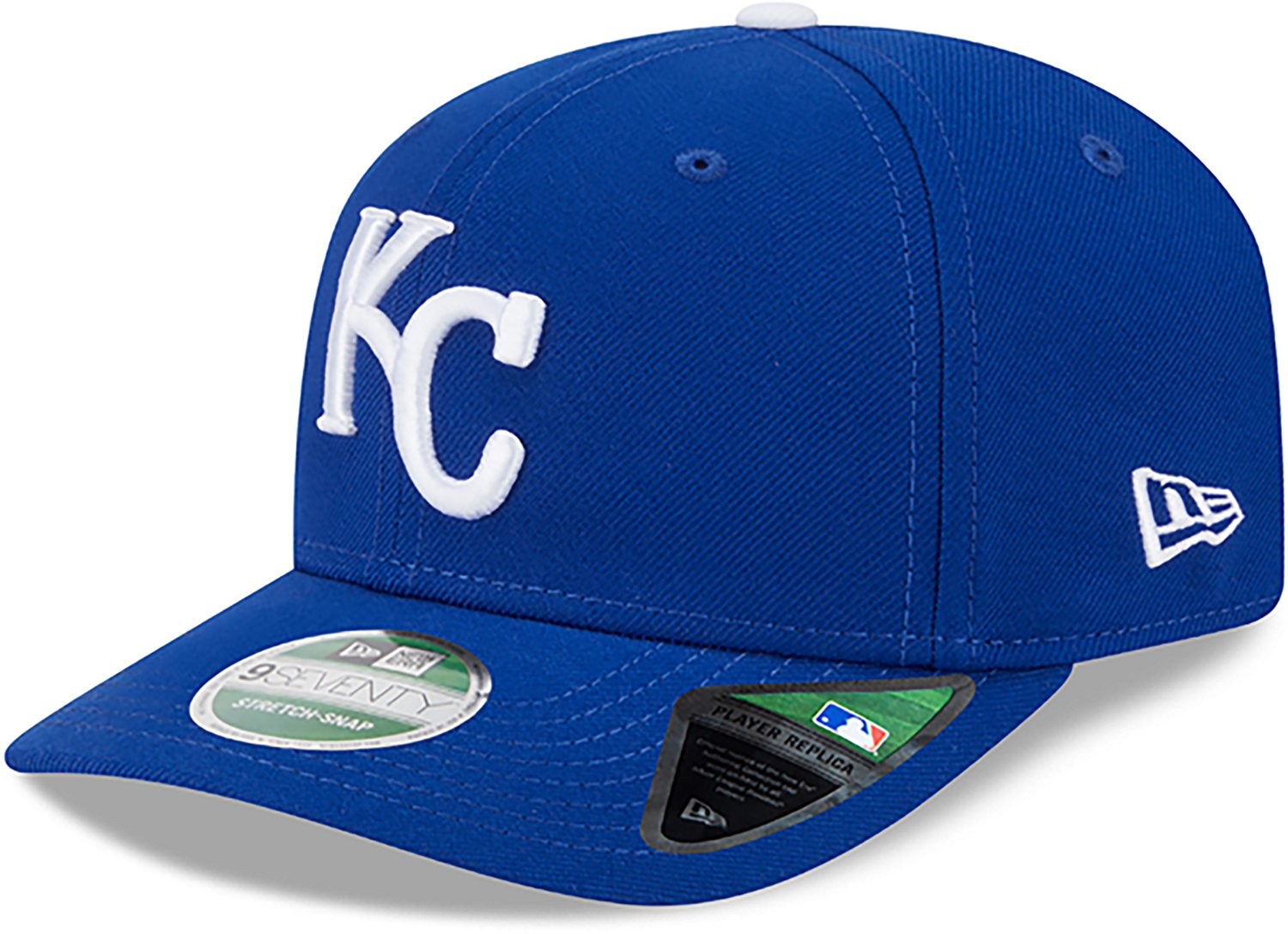 New Era Men's Kansas City Royals Player Replica Game 9SEVENTY Stretch Snapback Cap - view number 3