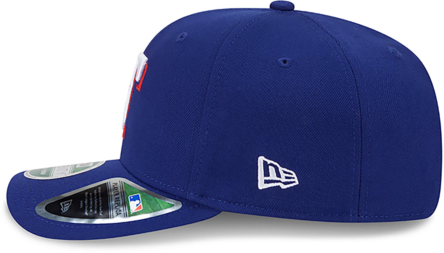 New Era Men's Texas Rangers Game 9SEVENTY Stretch-Snap Cap - view number 5